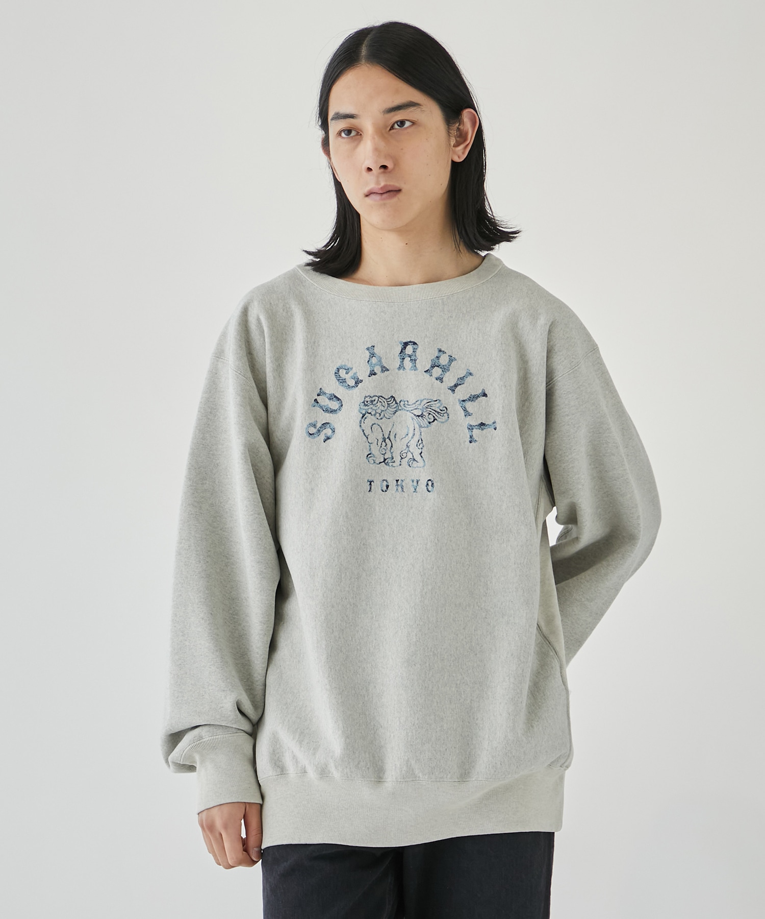 LOGO PRINTED SWEATSHIRT SUGARHILL