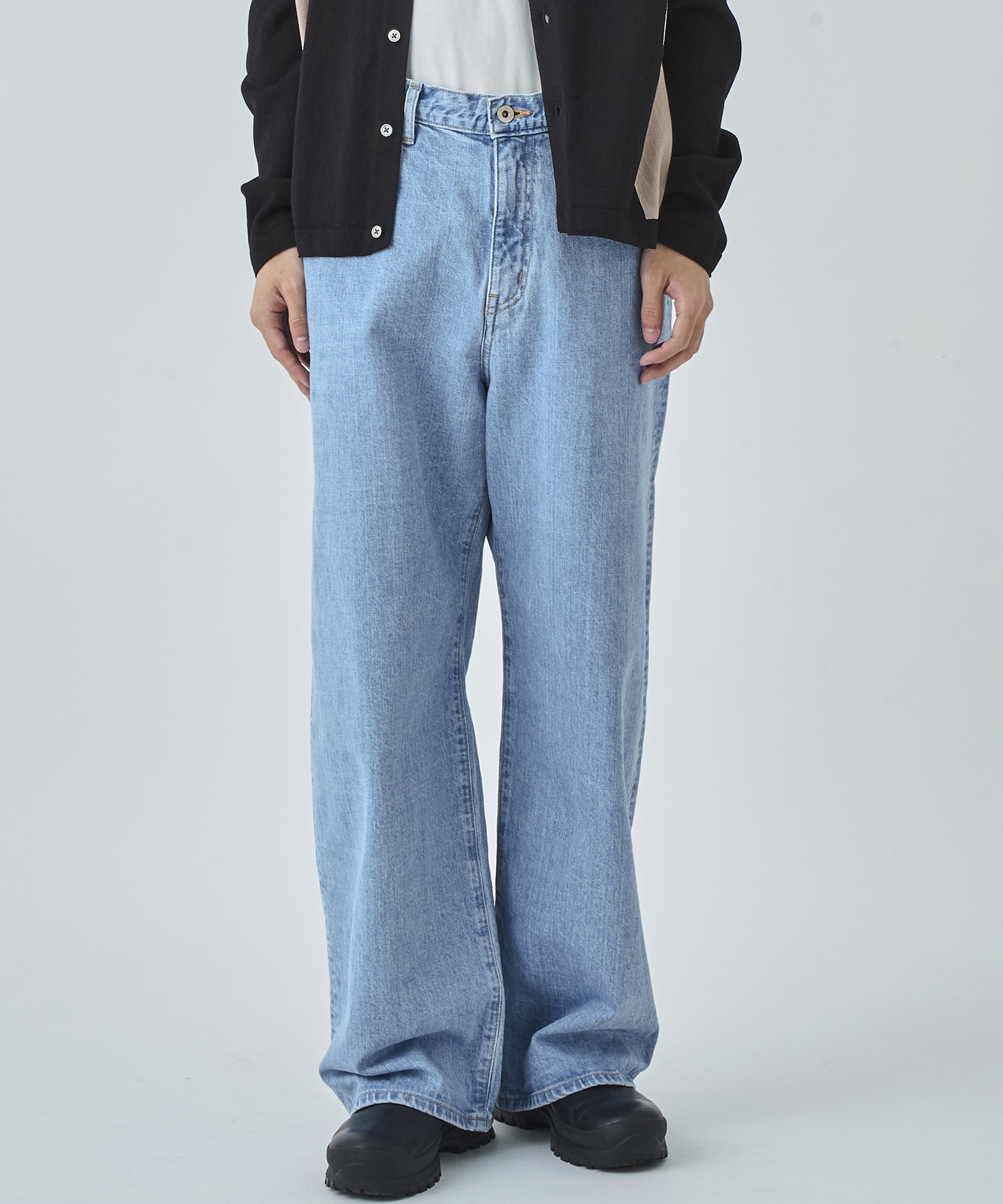 15,272円DIGAWEL Wide straight jeans（2024SS）