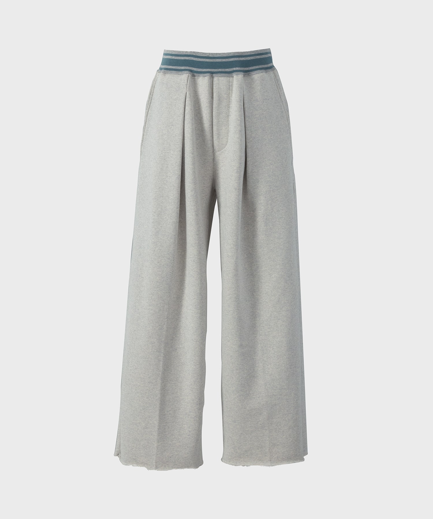 SABY | RIB TUCK BAGGY PANTS