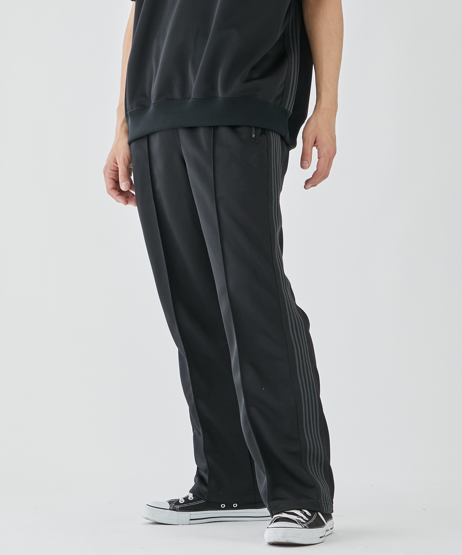 Narrow Track Pant - Poly Smooth｜NEEDLES