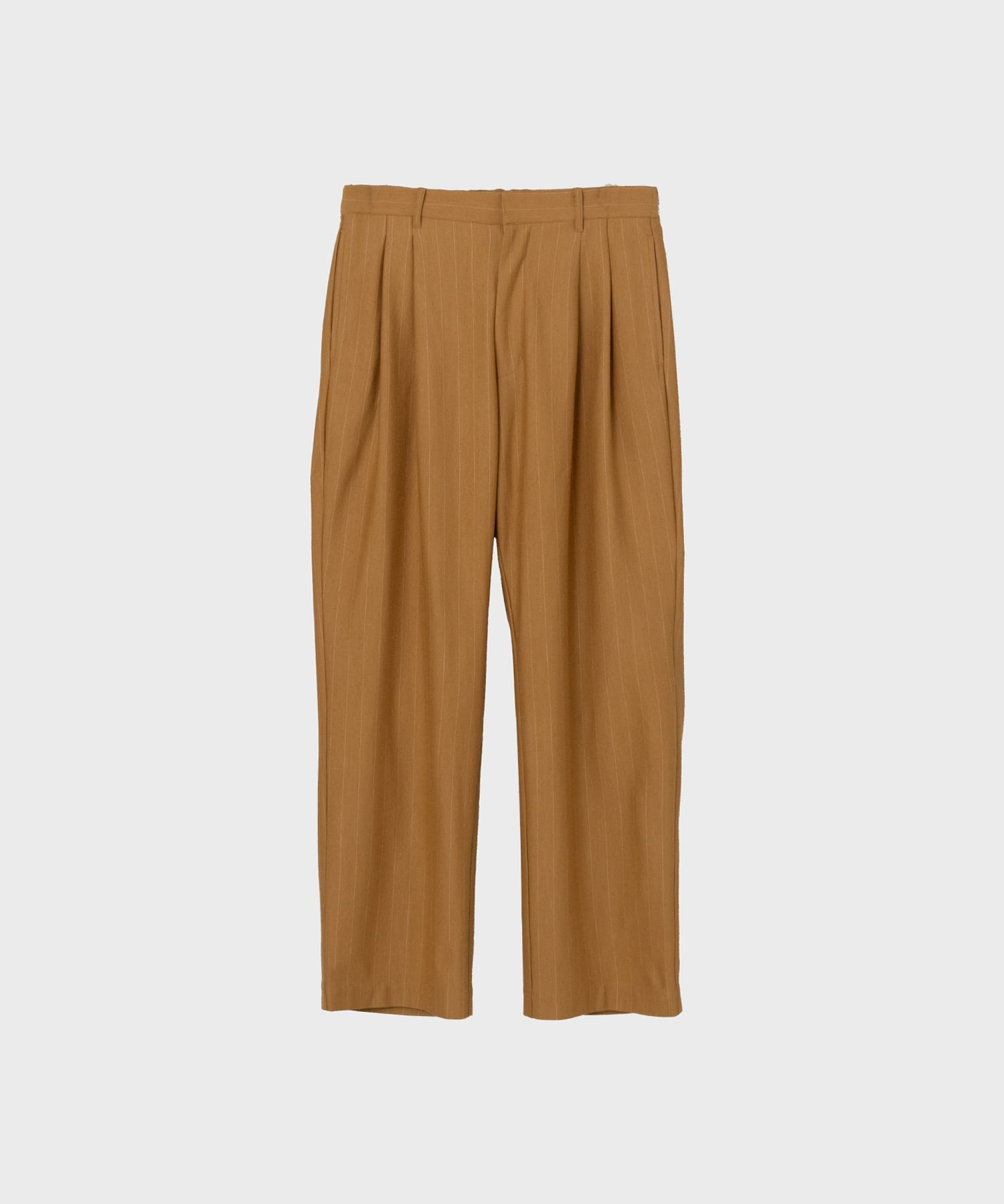 36G Wool Stripe Easy Trousers KANEMASA PHIL.