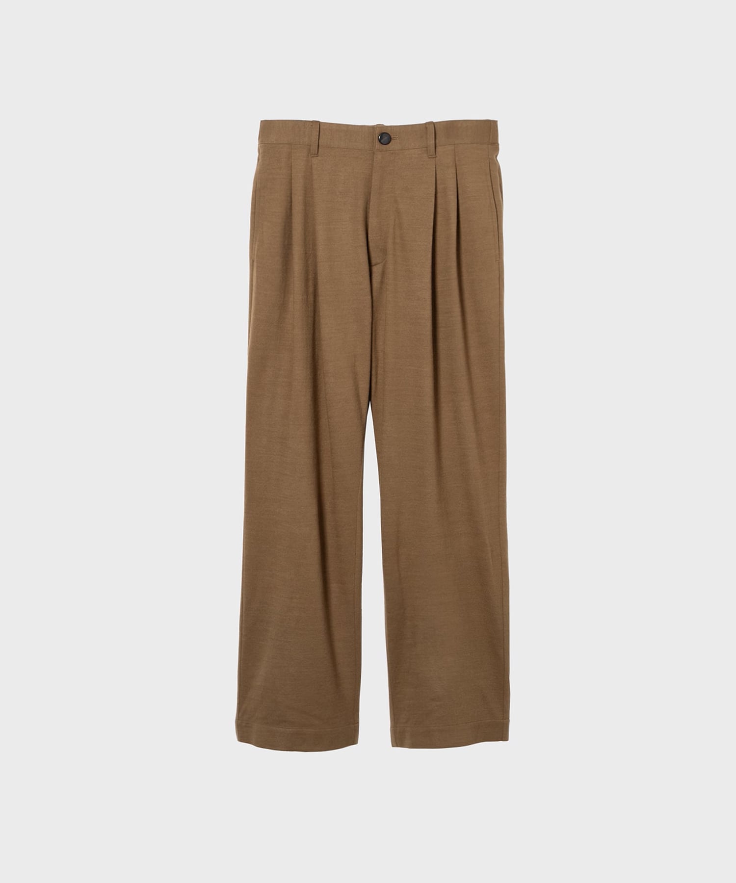 High Gauge Milled Wool Easy Slacks KANEMASA PHIL.