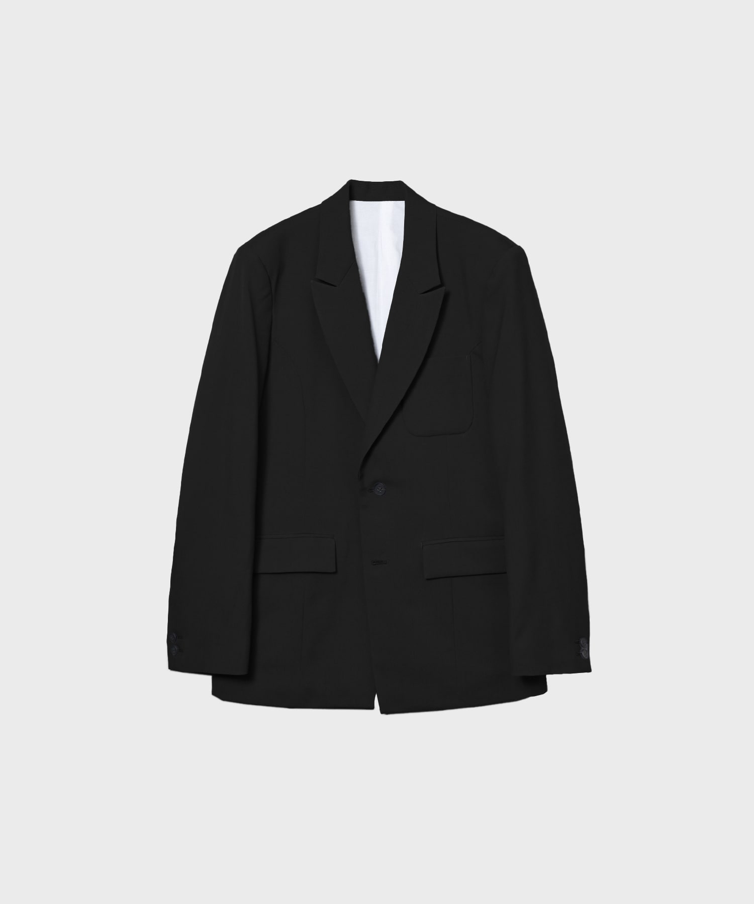 Water-repellent Wool Tailored Jacket MATSUFUJI