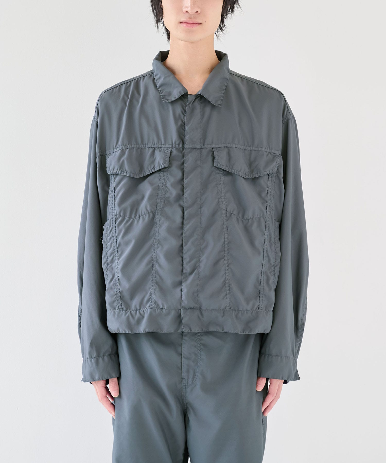 XSSML-25AW-BL03 SHORT BLOUSON