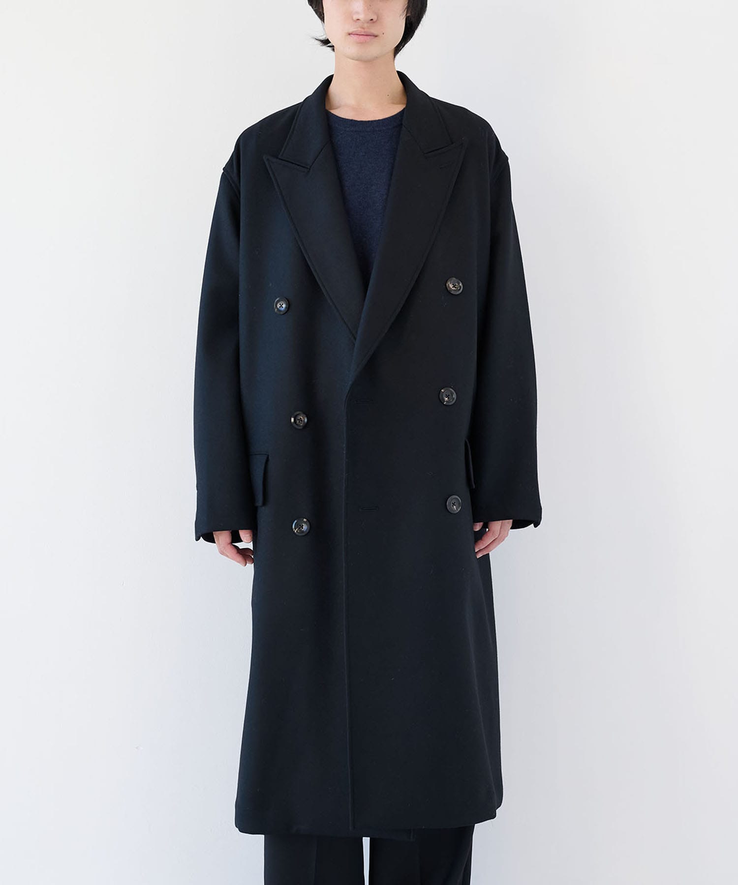 別注 THE DOUBLE PEAKED EASY COAT