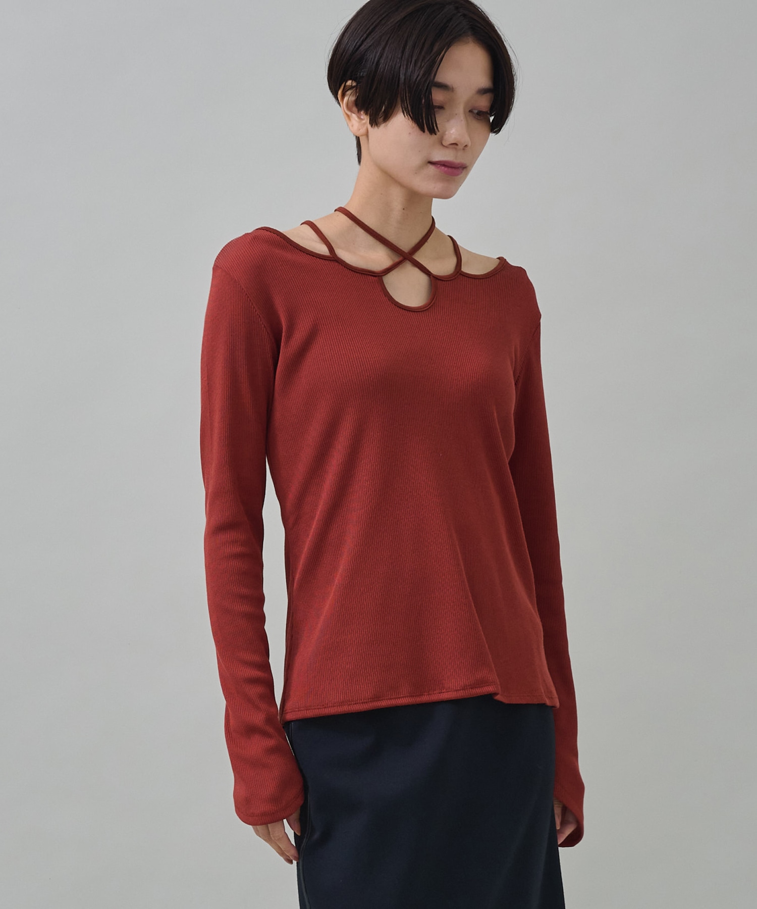 Ivy long sleeve top｜STUDIOUS