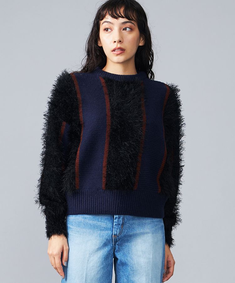 Mole knit pullover