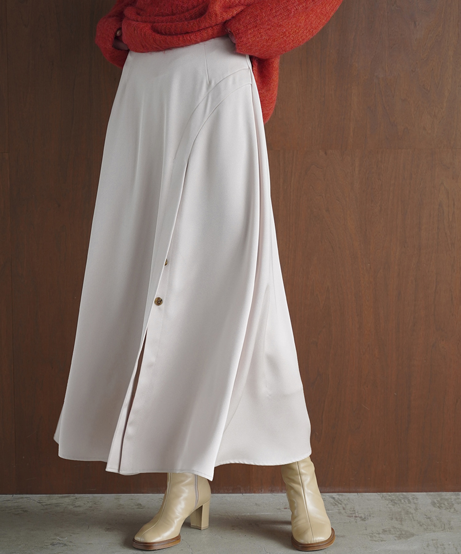 ARCH SLIT SKIRT(1 IVORY): CLANE: WOMENS｜ STUDIOUS ONLINE公式通販