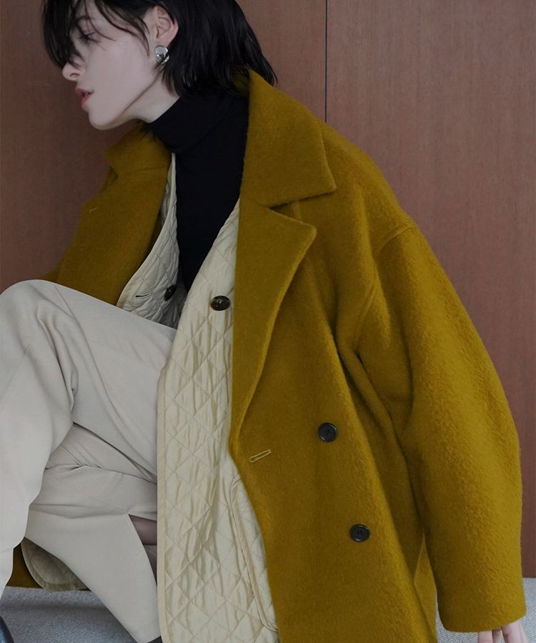 CLANE】OVER LINE DOUBLE COAT ジャケット・アウター