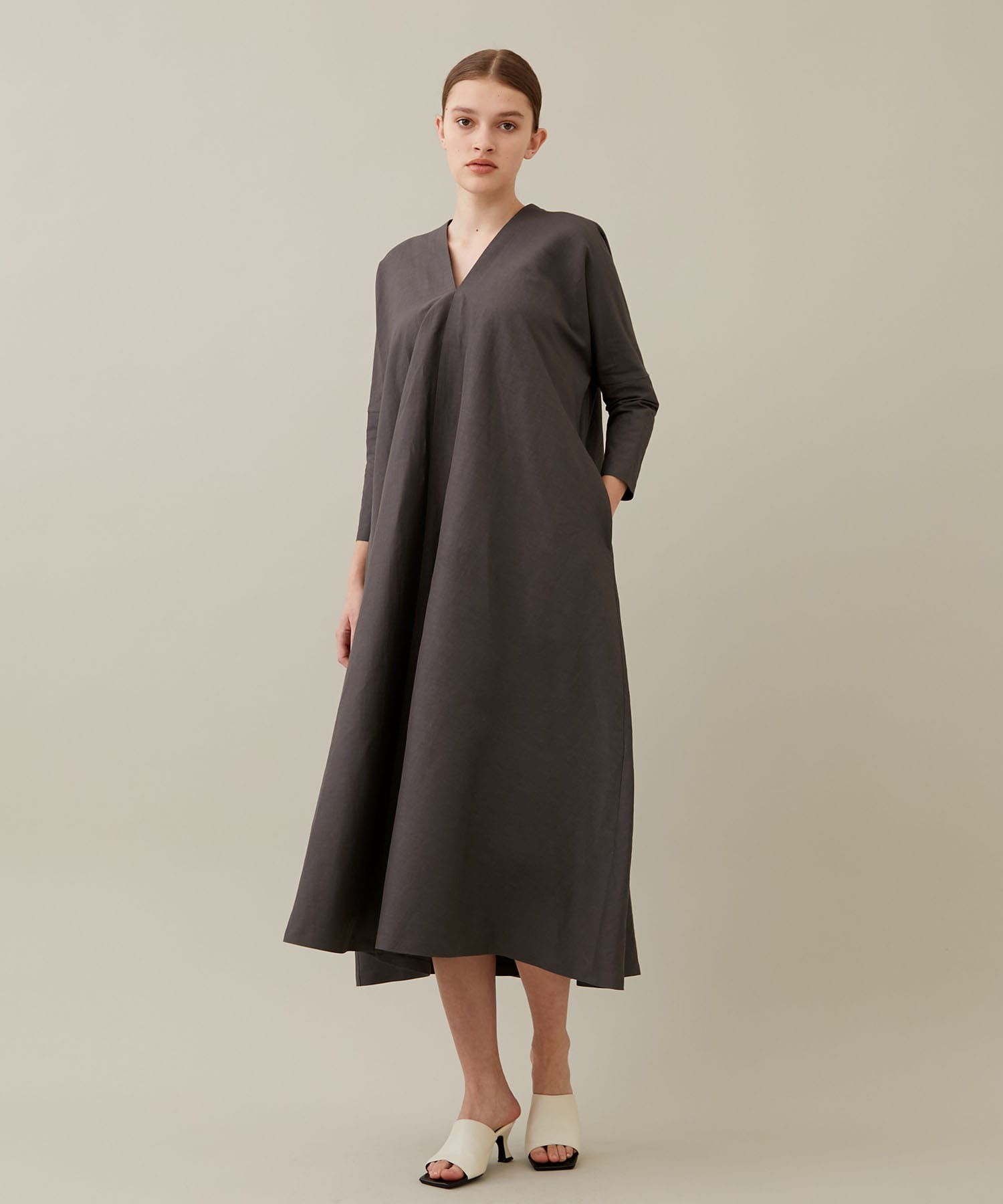 アウター ジャケット 新品 ATON LIGHT HEMP | DRAPED DRESS | ochge.org