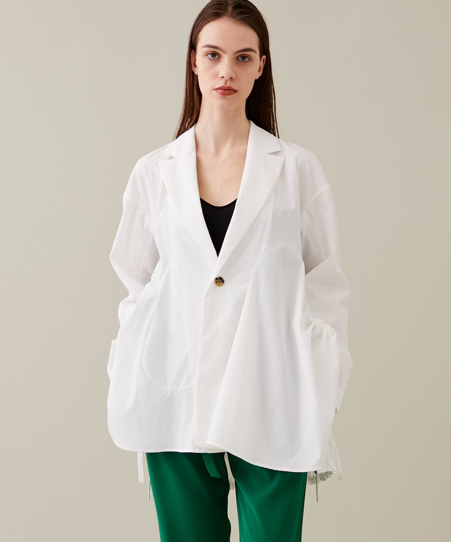 WAVE LINE SHIRT JK(36 WHITE): UN3D.: WOMENS｜ STUDIOUS ONLINE公式