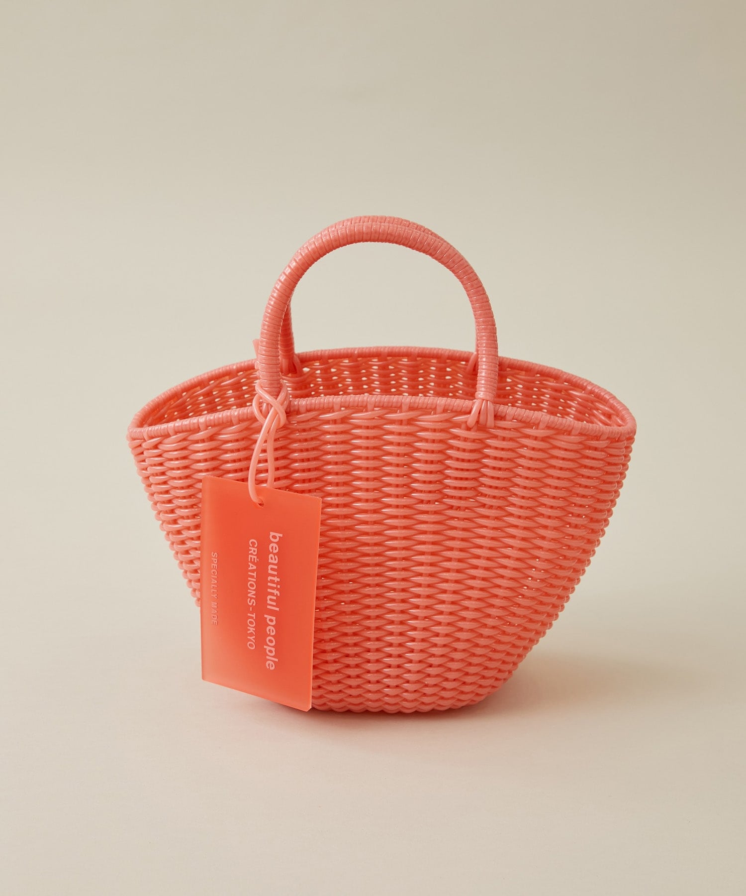 wide tube knitting basket S(FREE PINK): beautiful people: WOMENS 