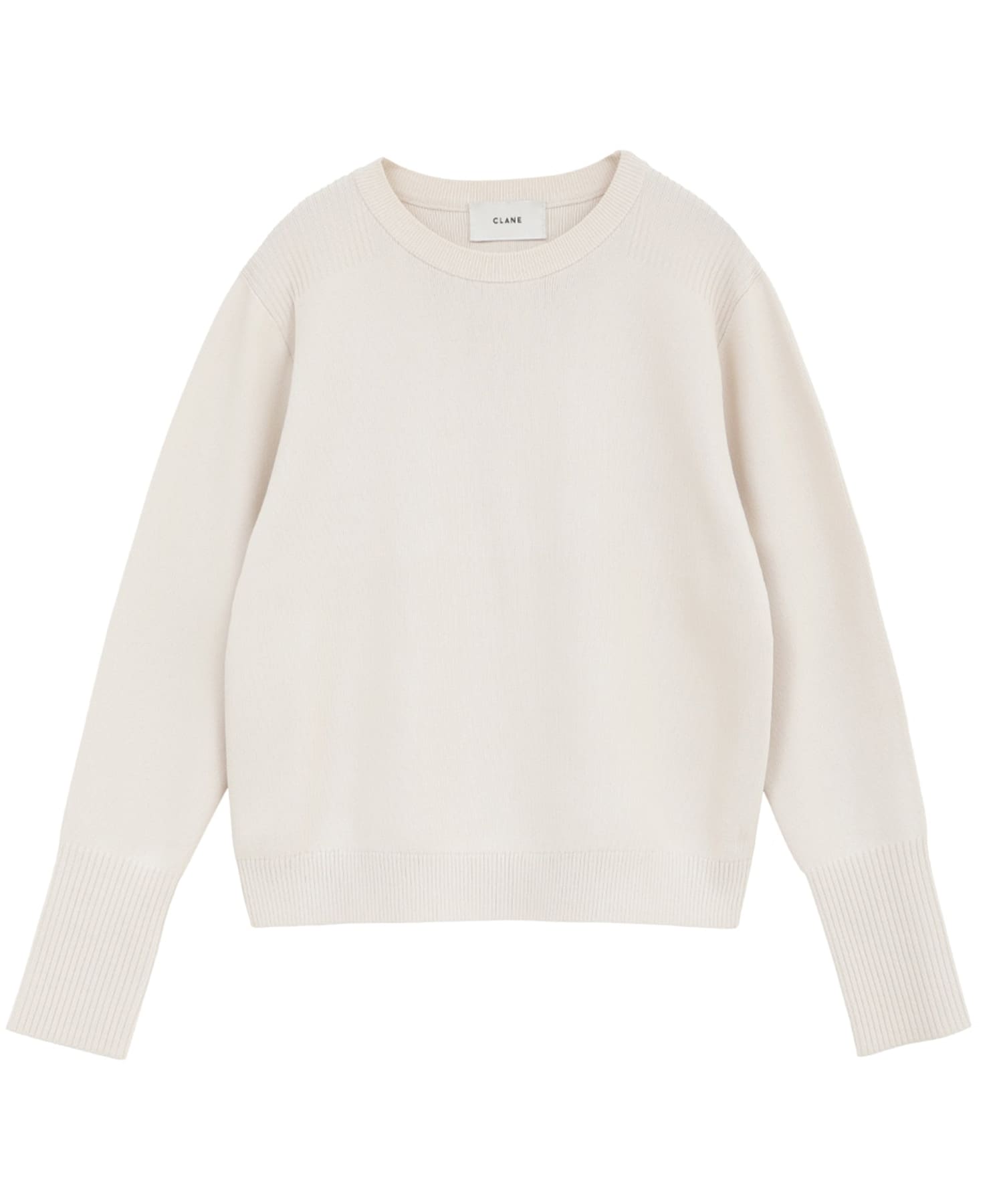 BASIC COMPACT KNIT TOPS(1 IVORY): CLANE: WOMENS｜ STUDIOUS ONLINE