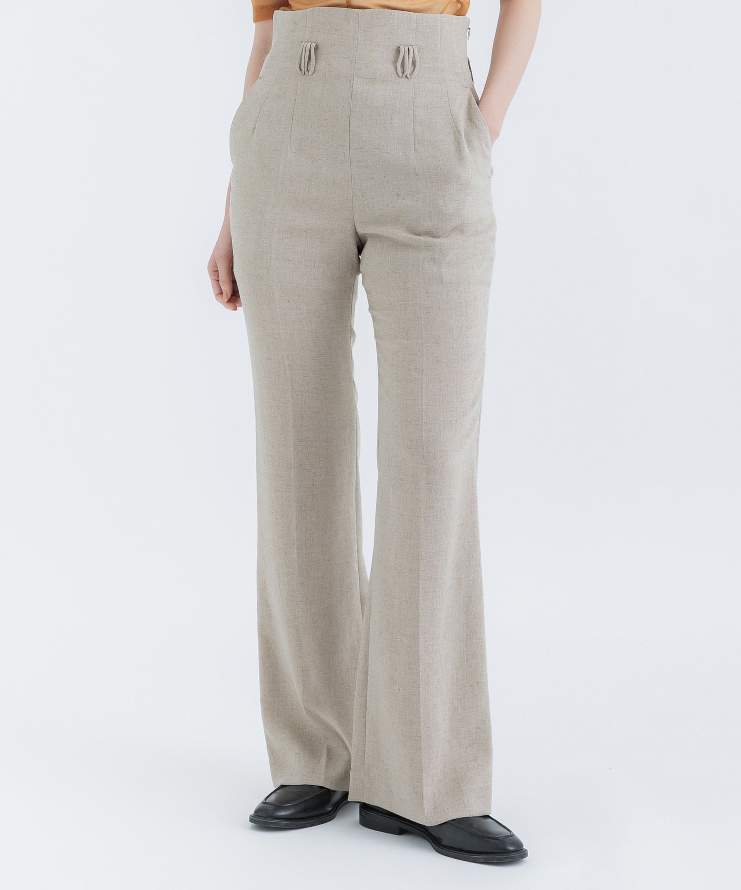 Linen Touch Triacetate Suits Trousers Mame Kurogouchi