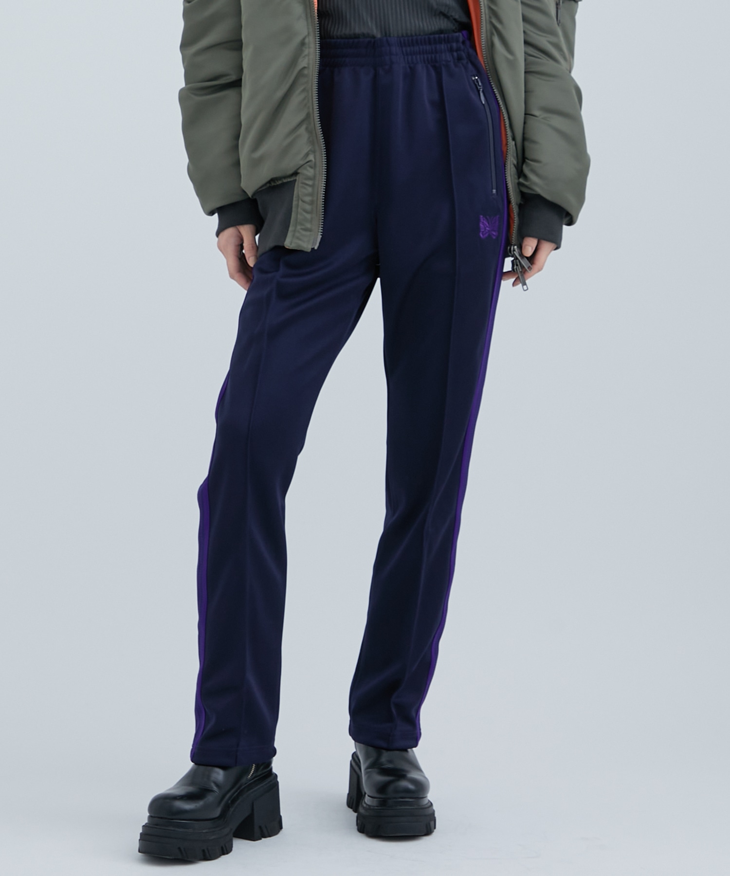 別注〉Track Pant NARROW(XS NAVY): Needles: WOMENS｜ STUDIOUS ONLINE公式通販サイト