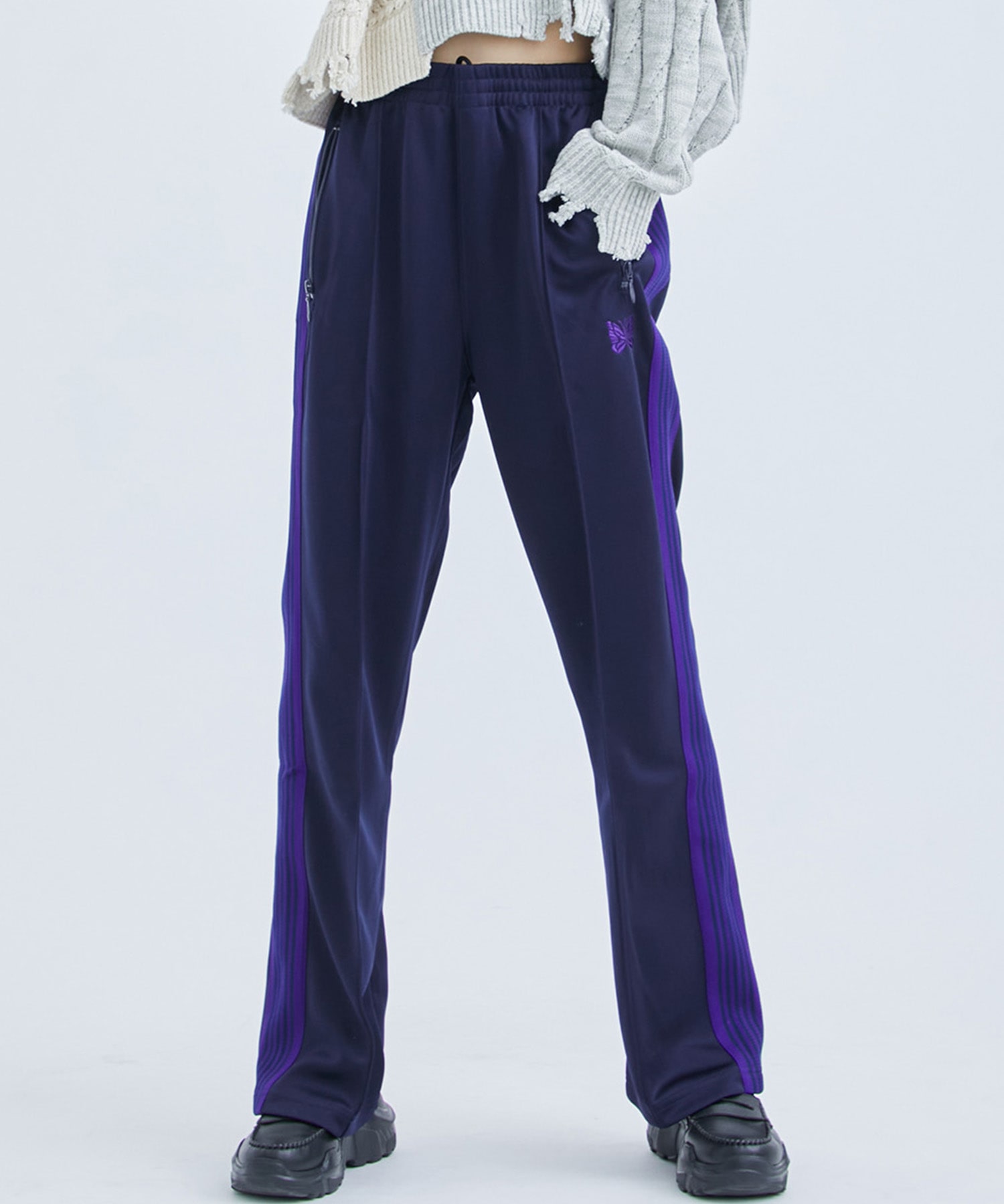 別注Track Pant STRAIGHT(XS IVORY): Needles: WOMENS｜ STUDIOUS 