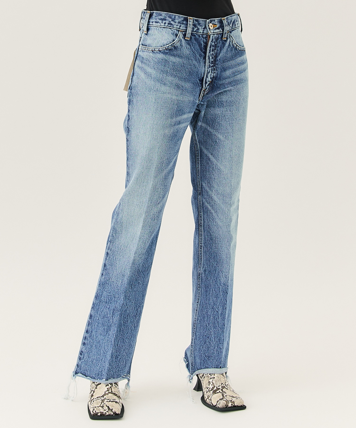 002 Flare Denim(34 BLUE): INSCRIRE: WOMENS｜ STUDIOUS ONLINE公式