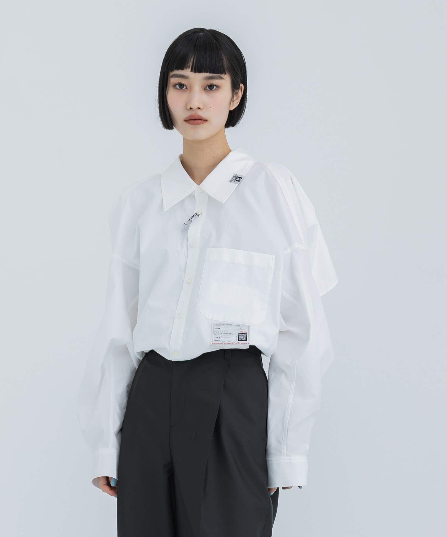 別注cropped shirts