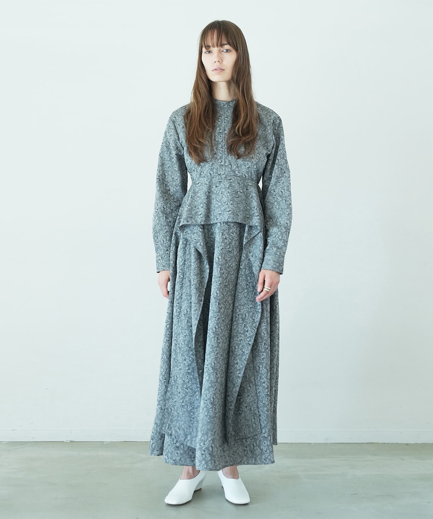 2WAY JAQUARD ONEPIECE(1 GREY): CLANE: WOMENS｜ STUDIOUS ONLINE公式 ...