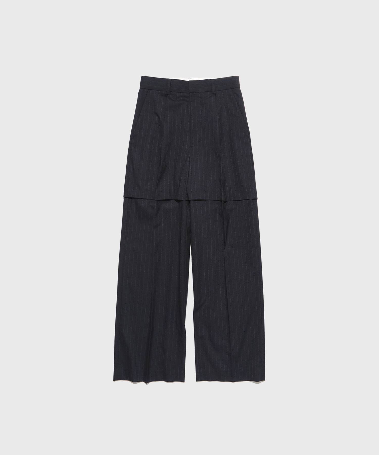 Pinstripe 2way Length Trousers