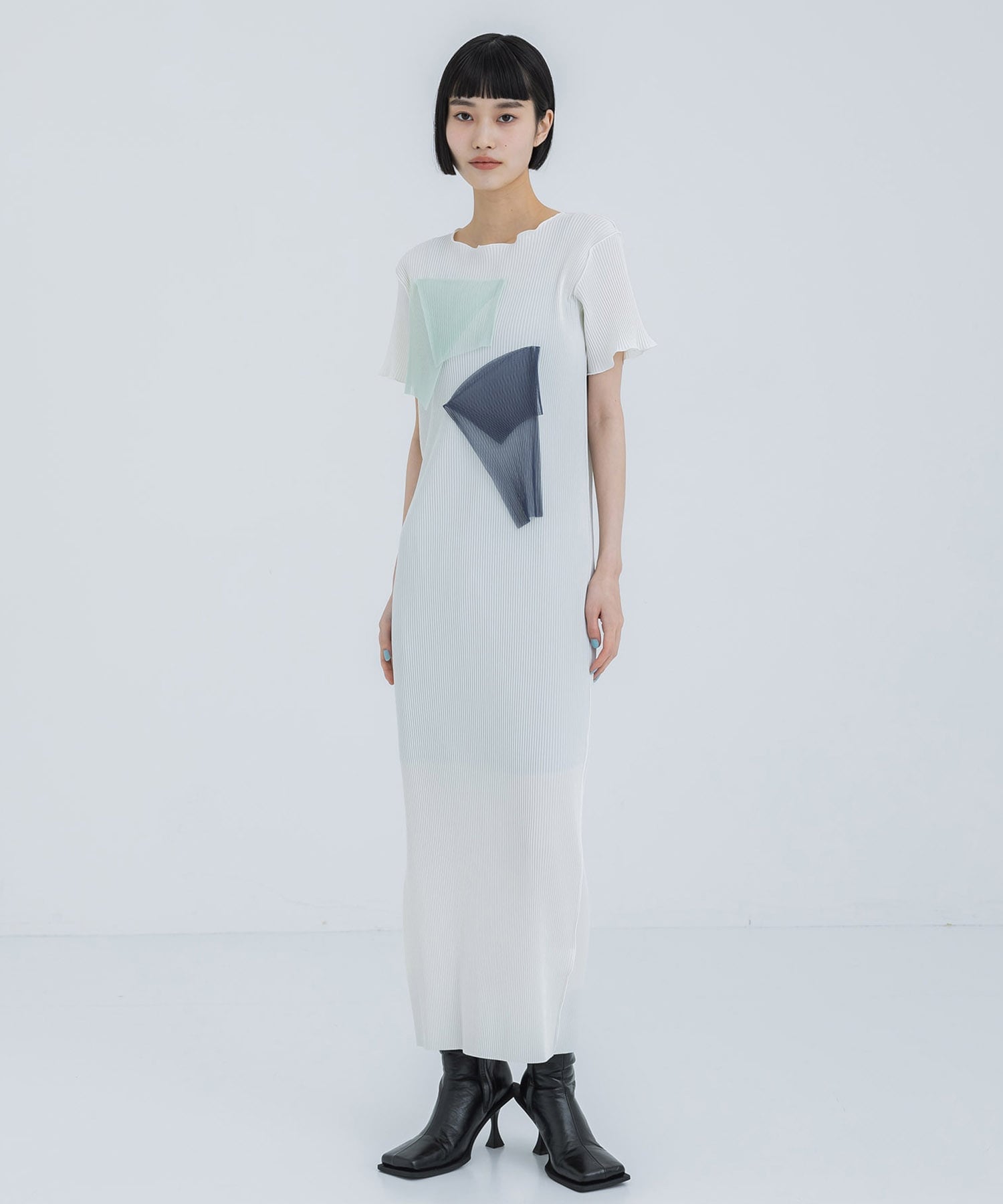 別注Todo Wave Dress(S WHITE): kotohayokozawa: WOMENS｜ STUDIOUS 