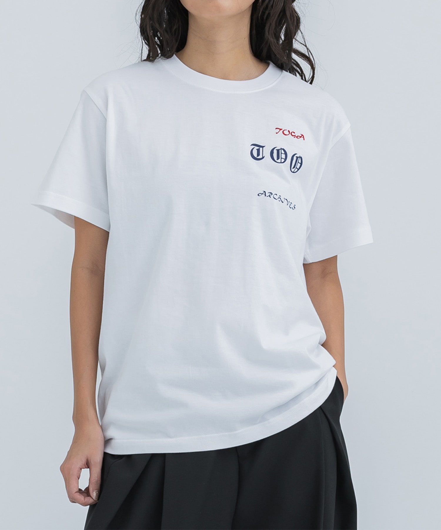 Print T-shirt(S WHITE): TOGA PULLA: WOMENS｜ STUDIOUS ONLINE公式 ...