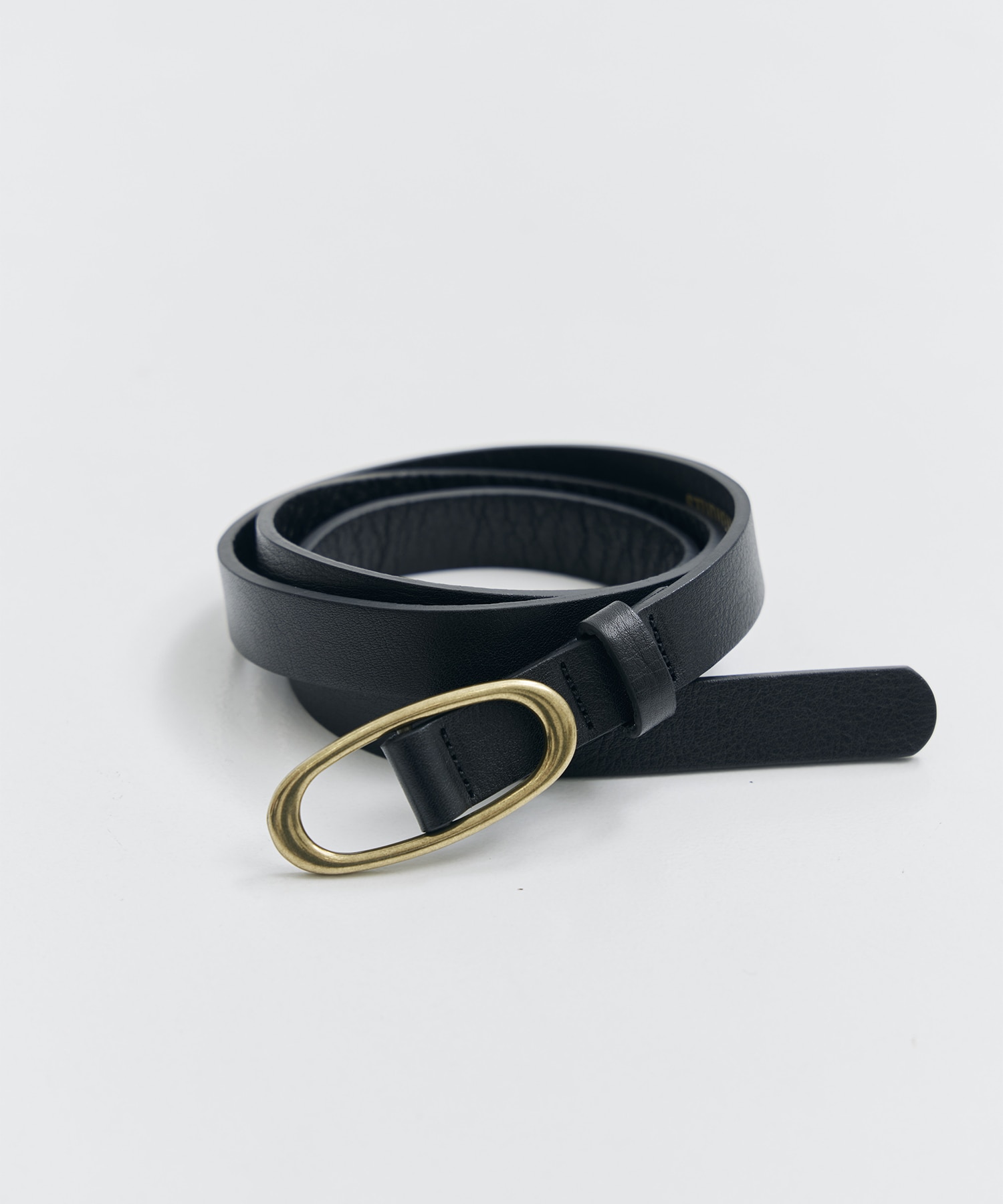 Oval Buckle Belt