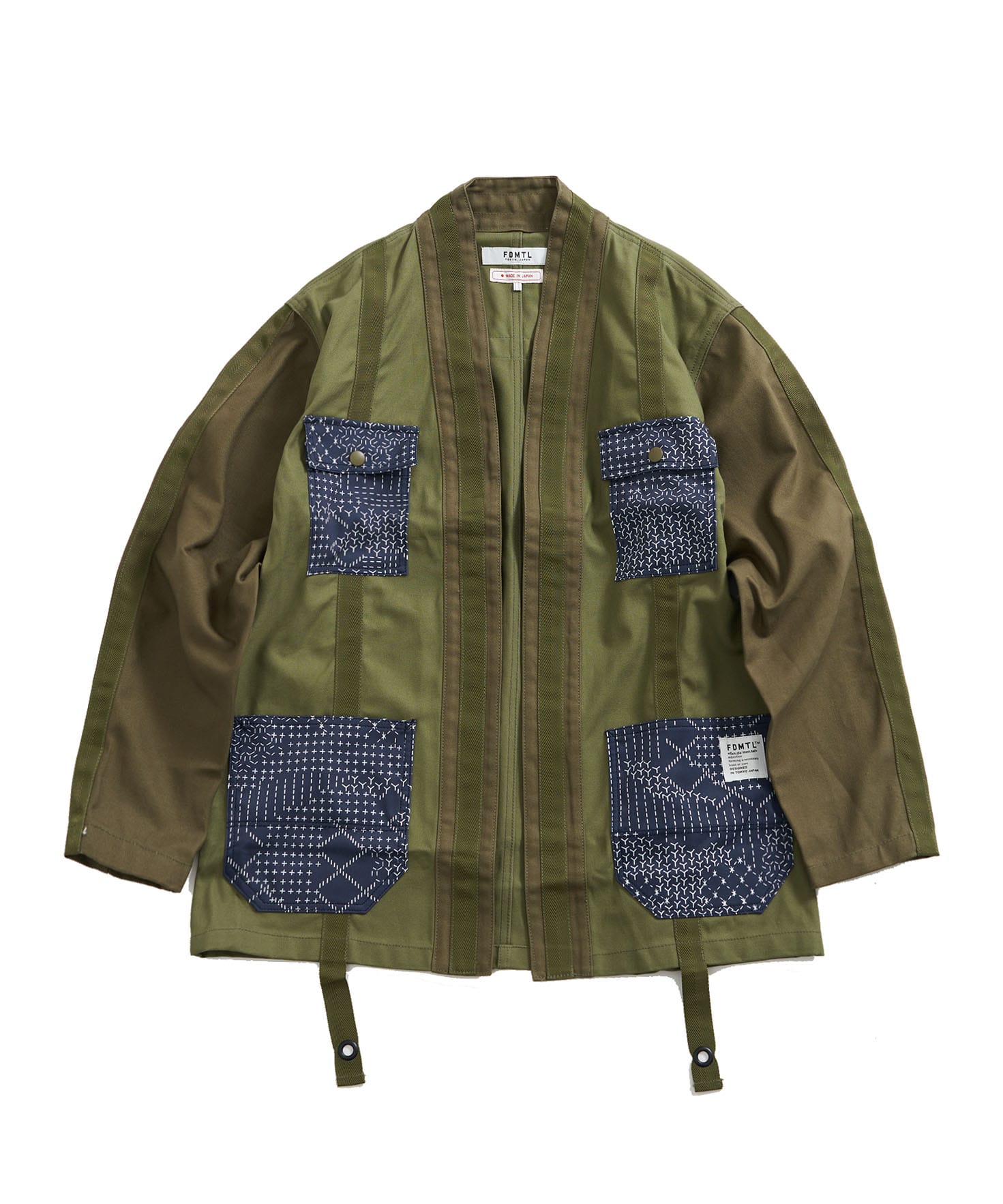 〈別注〉4 POCKET MILITARY PATCHWORK HAORI JACKET