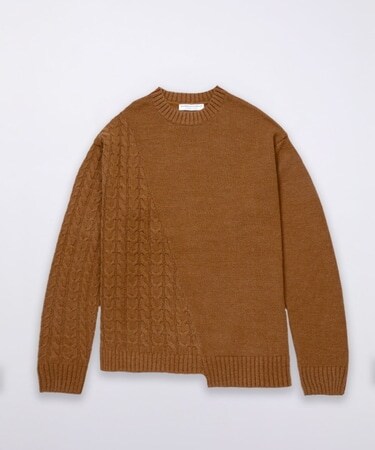 HALF CABLE KNIT