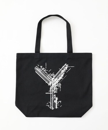 〈Y〉logo tote bag
