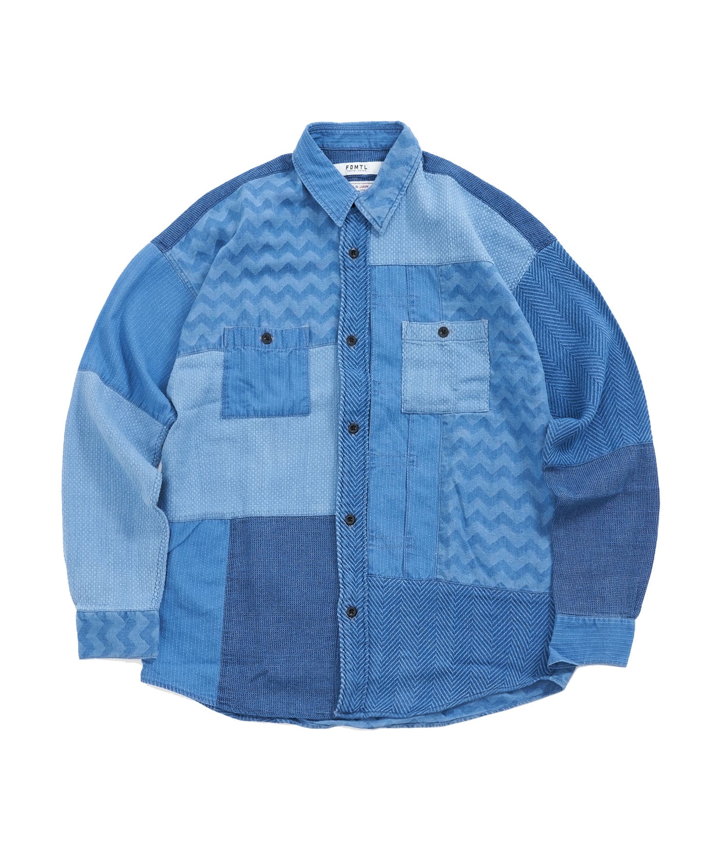 FDMTL Boro Patchwork Shirt-www.mwasaving.com