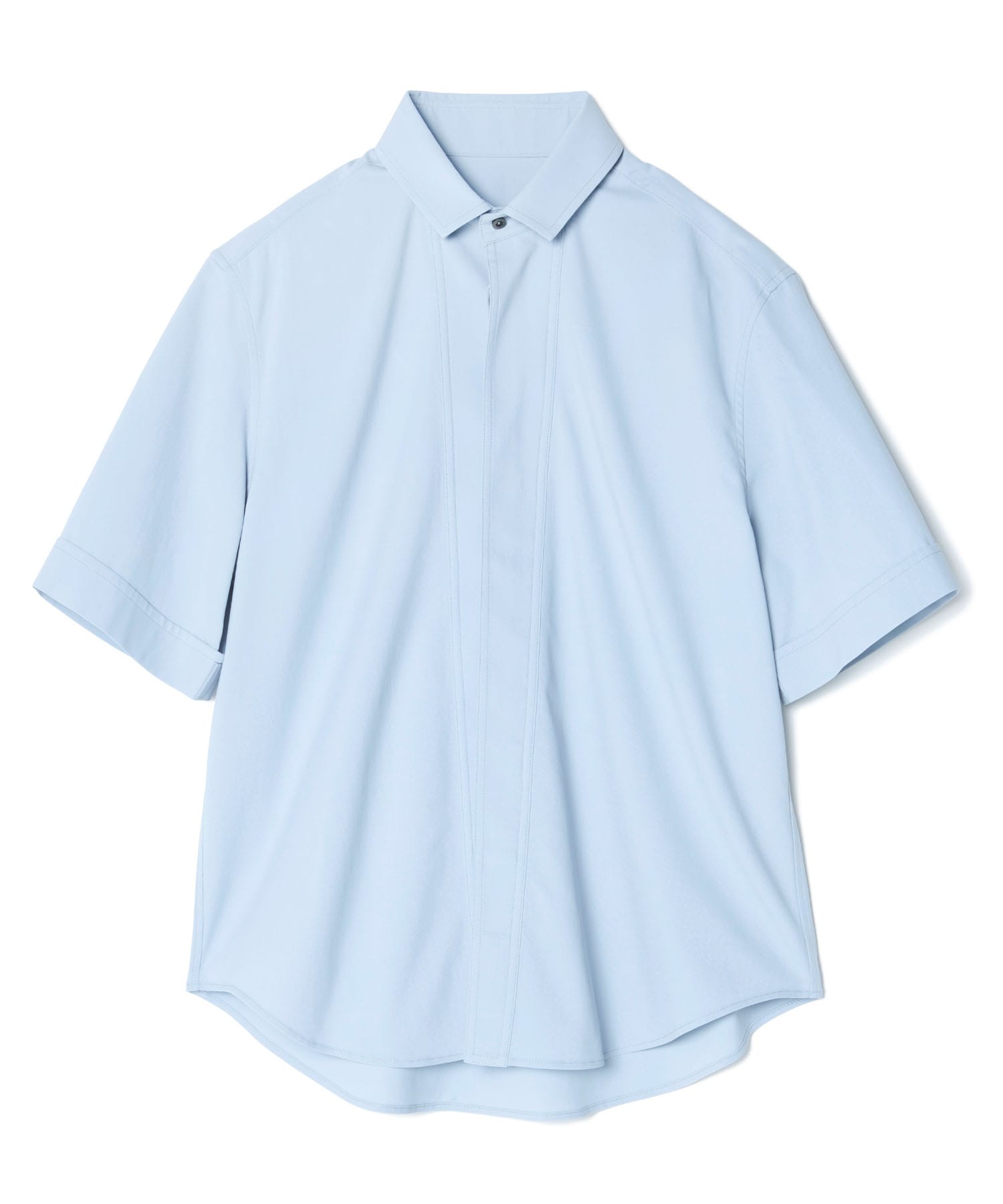 FLY FRONT SHORT-SLEEVED SHIRT