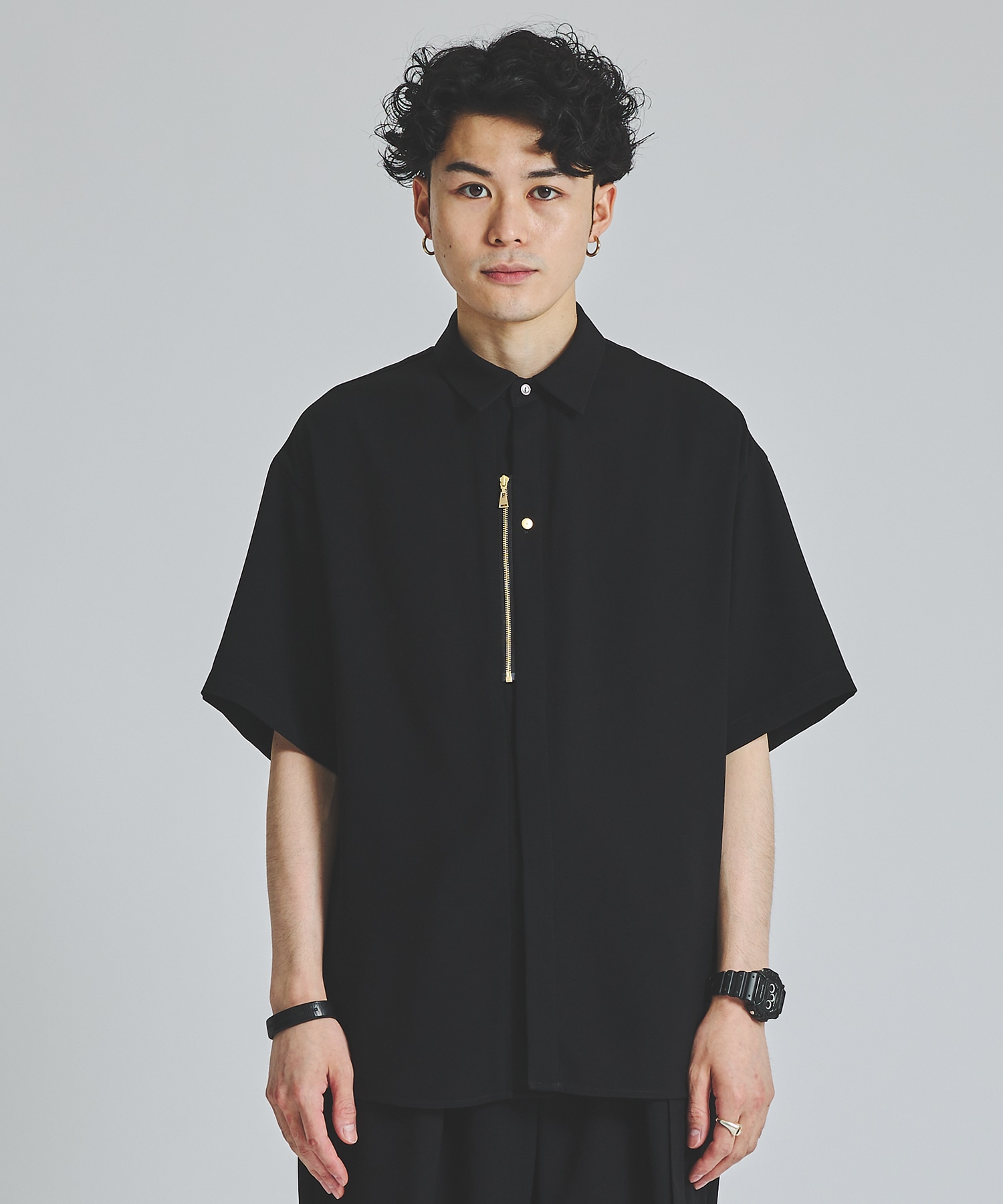 cullni studious別注 scarf shirt 【人気商品】 51.0%OFF