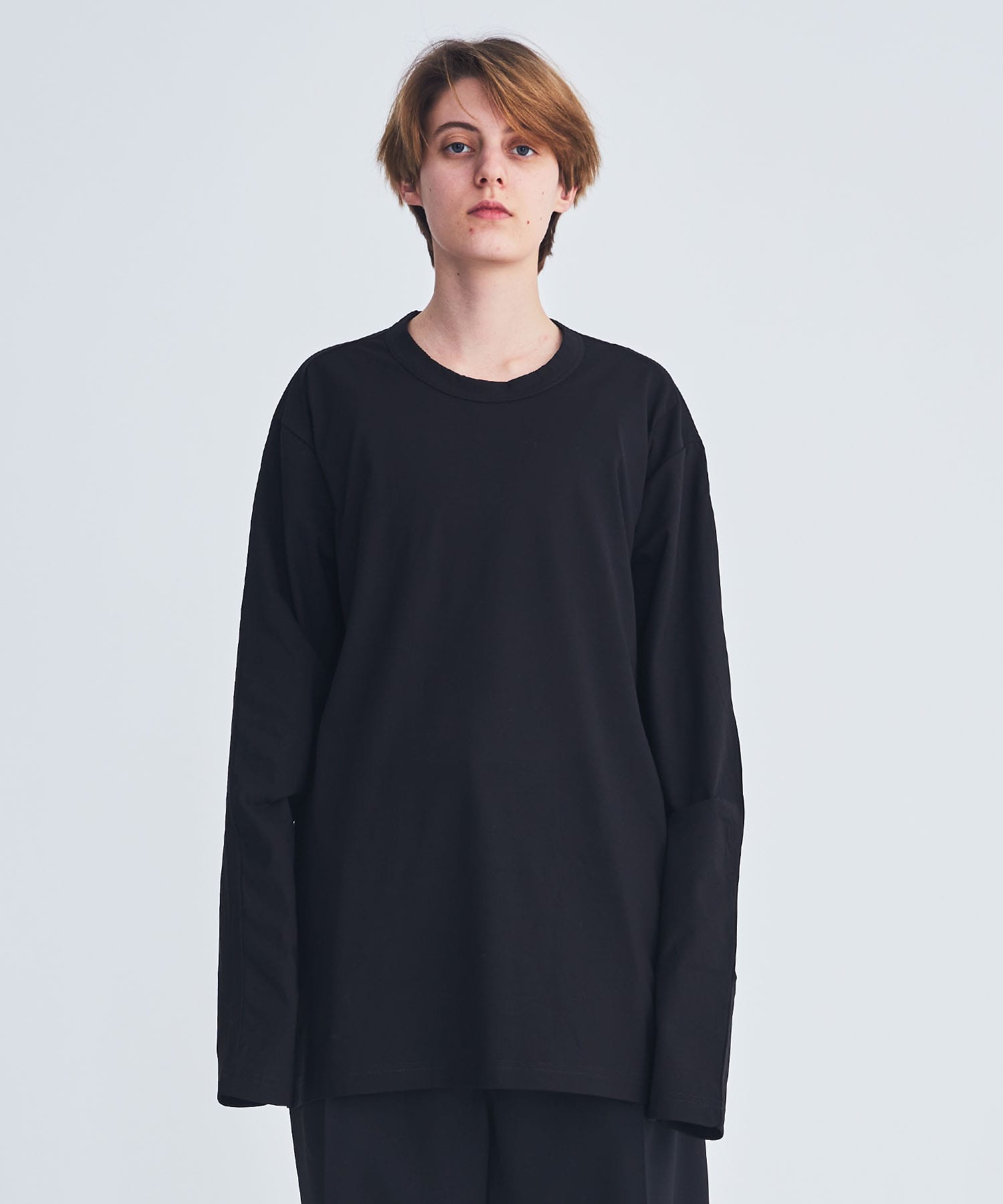 M CH2 DRY CREPE JERSEY LS TEE