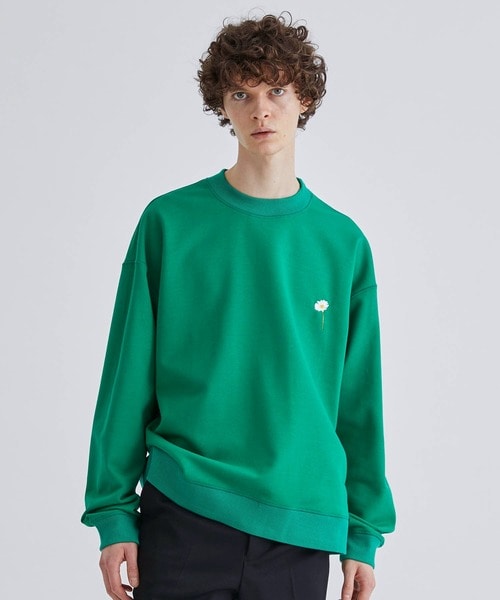 スウェット M グリーン green studious 別注 sweat-