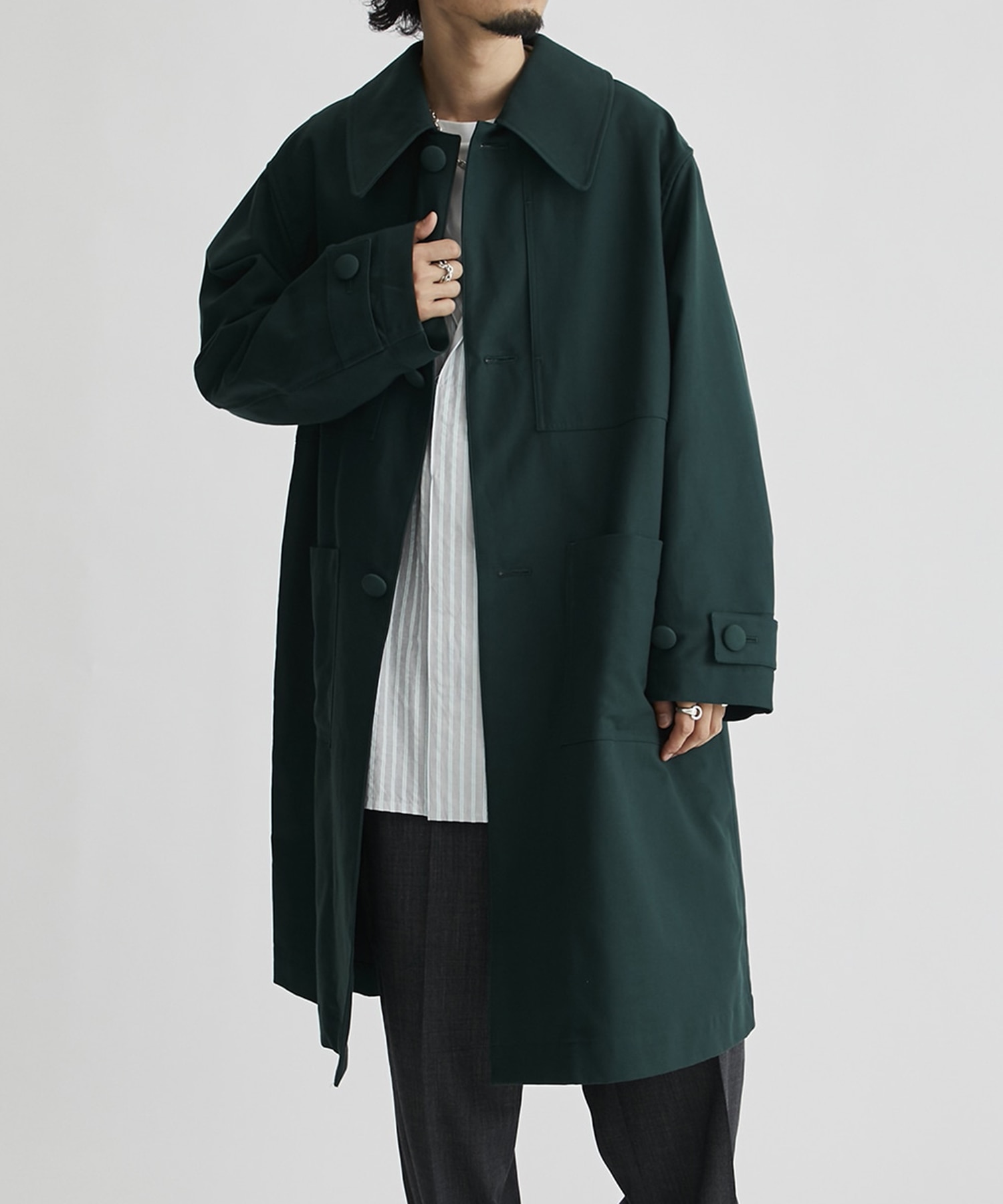 Cotton Soutien Collar Work Coat