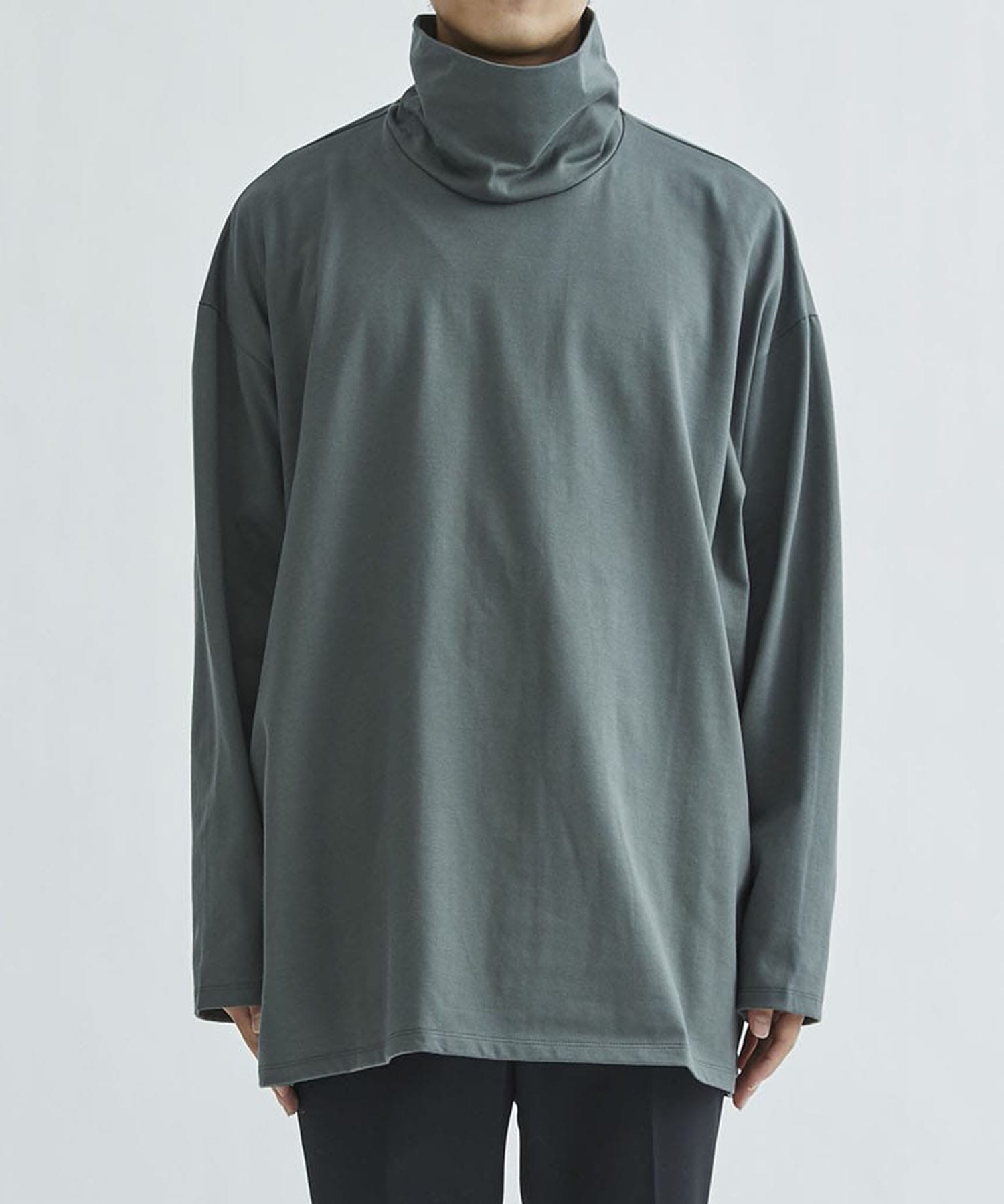 HEAVY T-CLOTH HIGH NECK LST