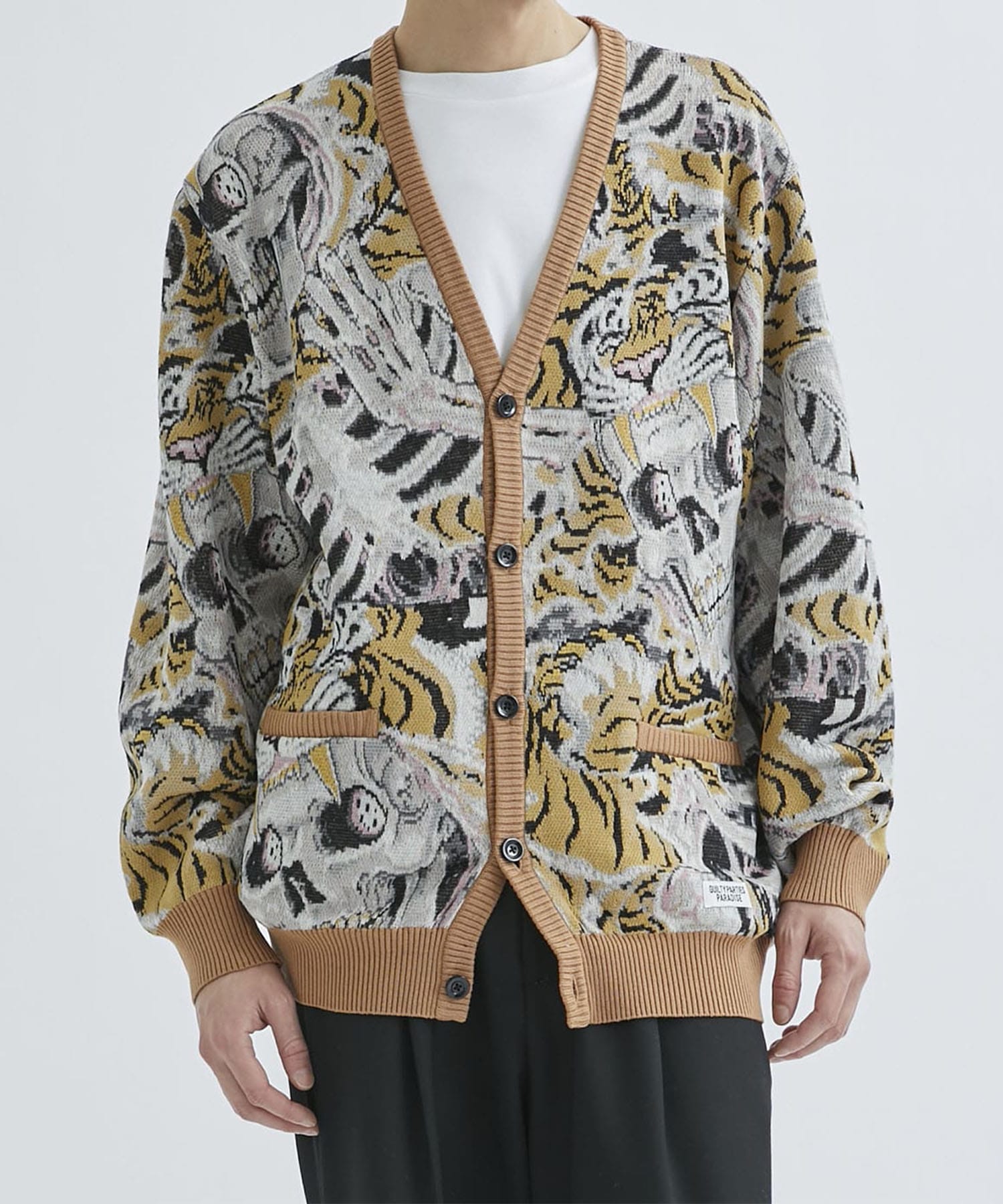 TIM LEHI / JACQUARD CARDIGAN ( TYPE-2 )