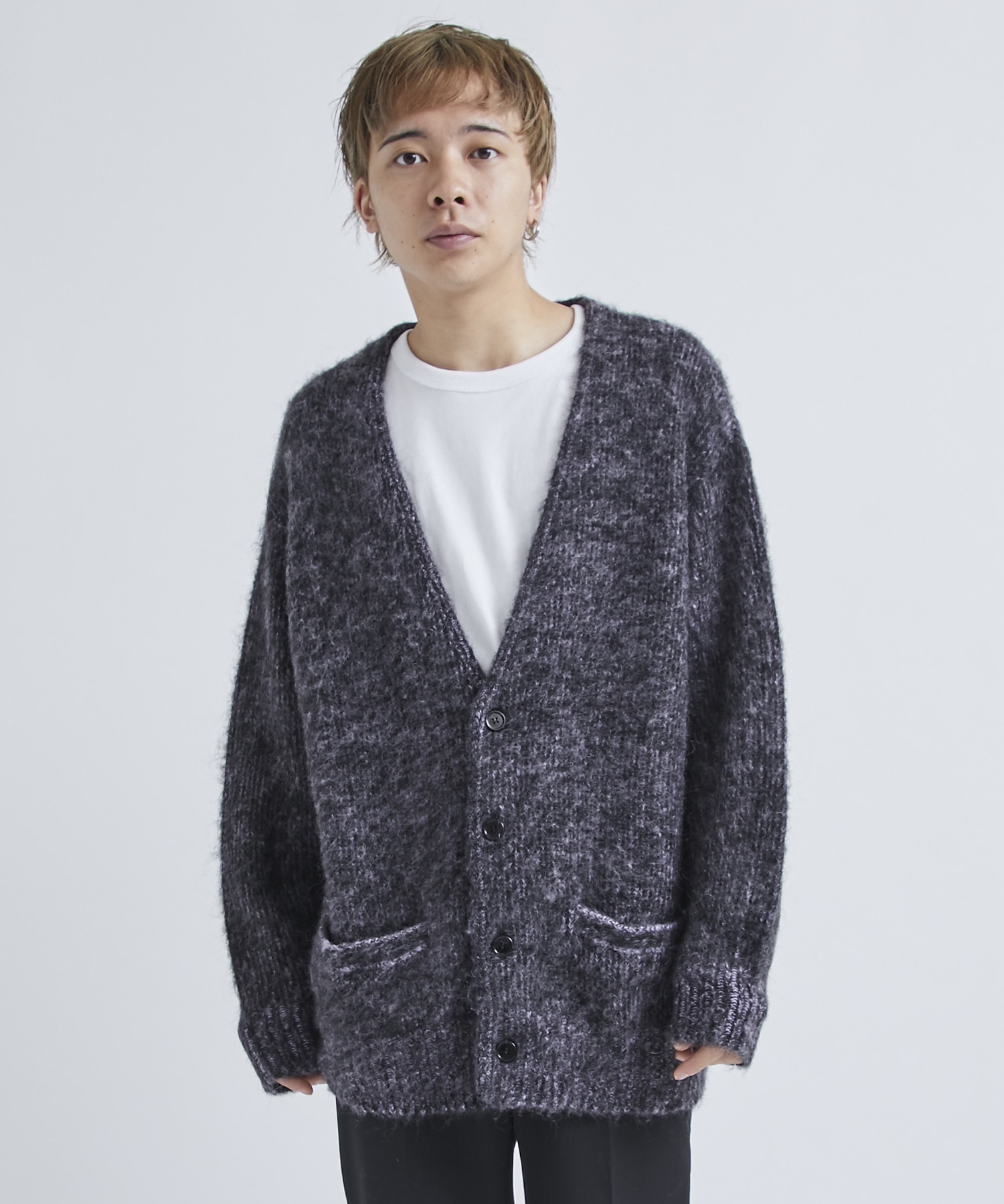 A4590 MENS CARDIGAN VN LS カーディガン | unimac.az