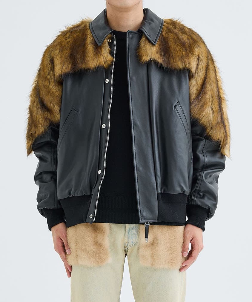 <15周年別注>Fake fur blouson