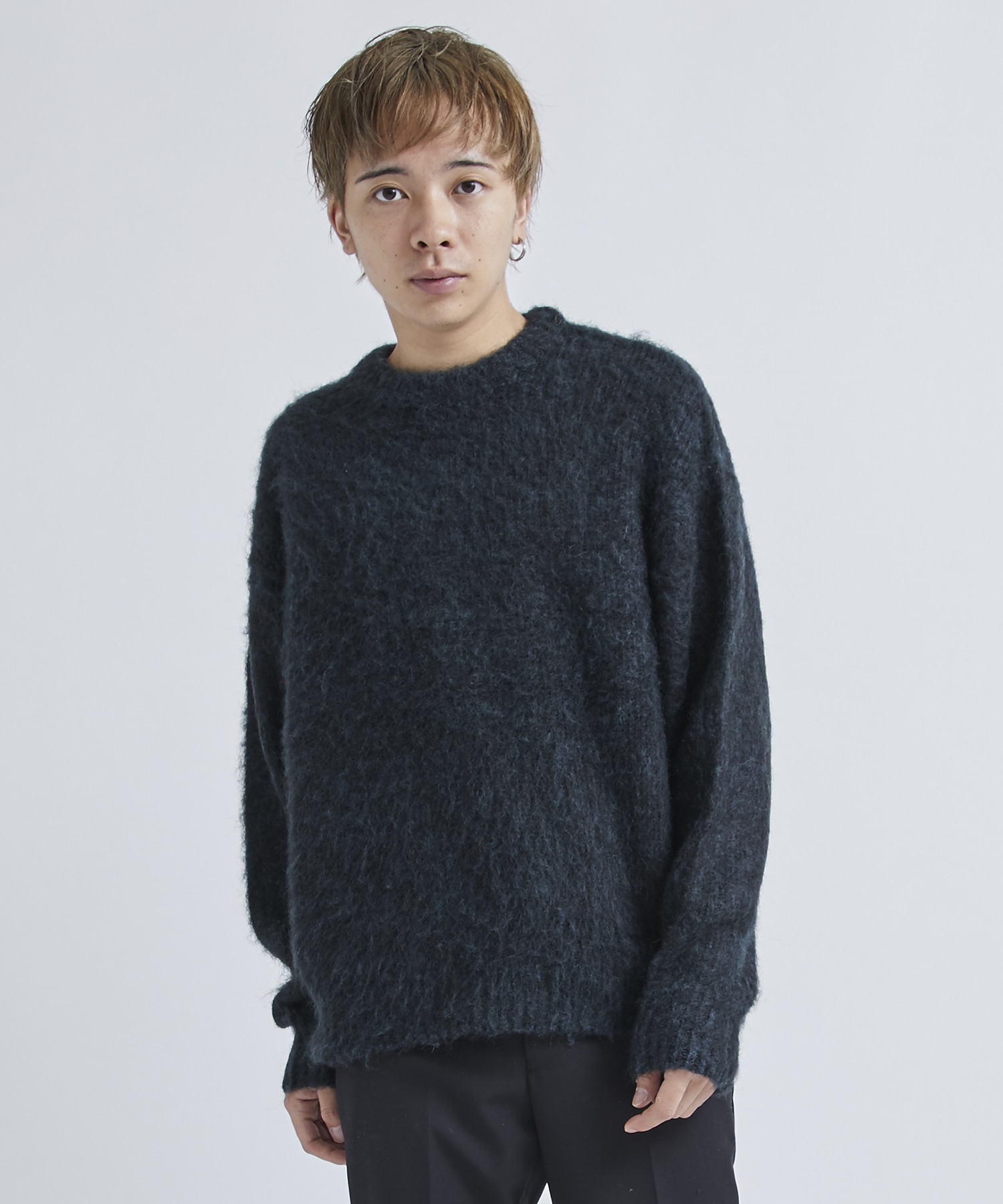 〈別注〉Innermost color mohair jumper