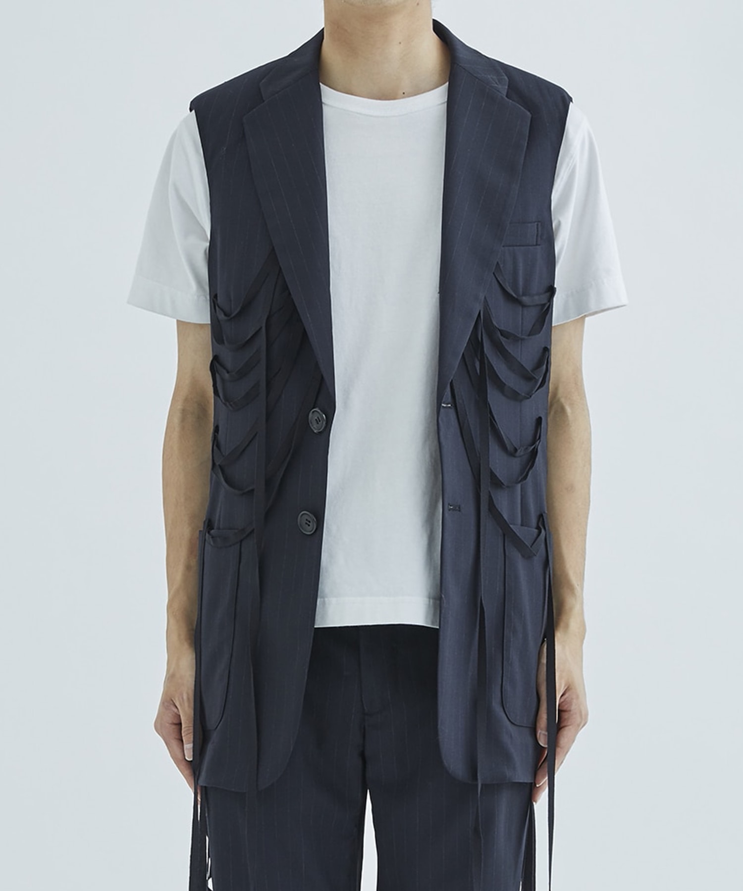 BONE TAILORED VEST