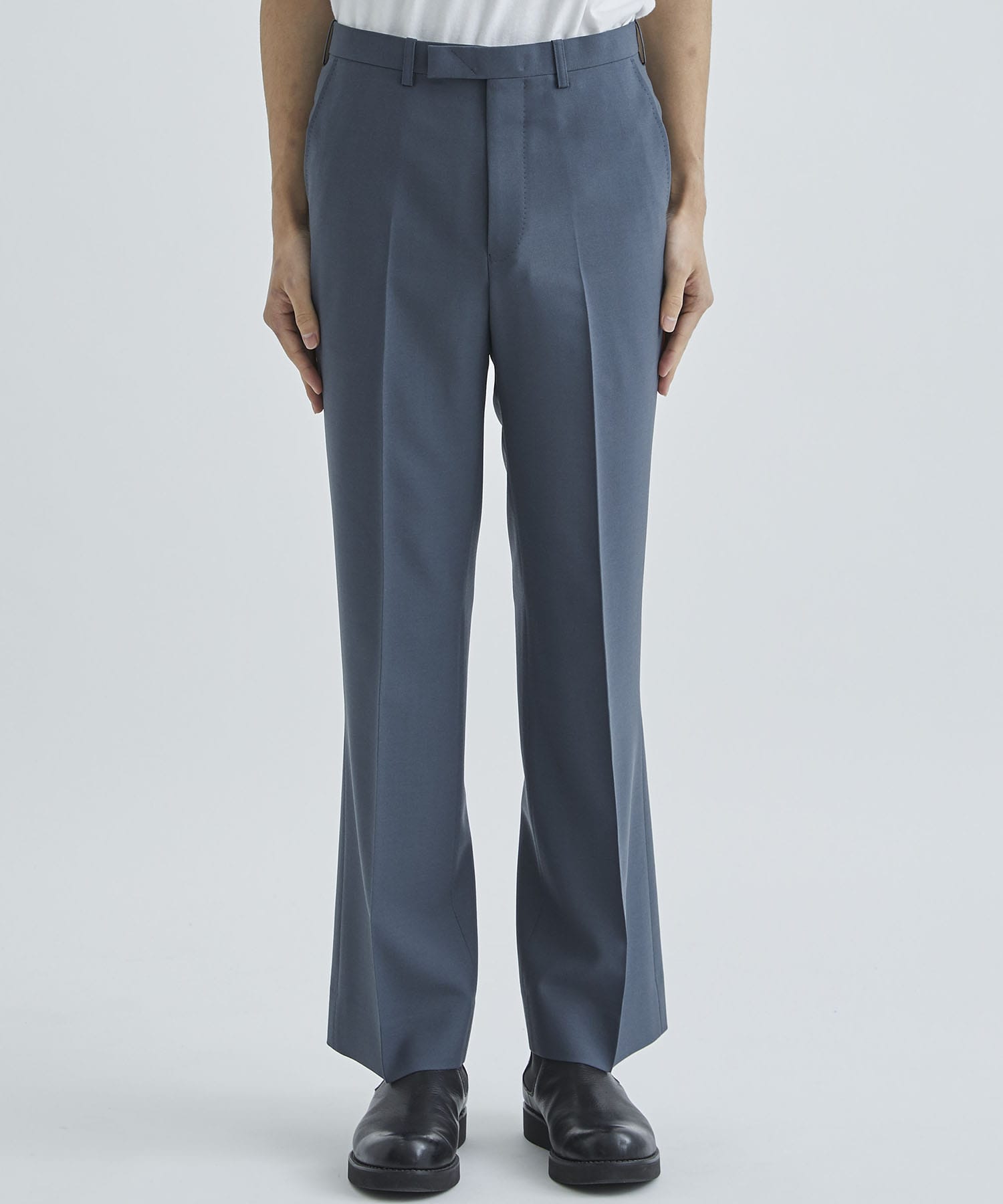 SLIM FLARE SLACKS