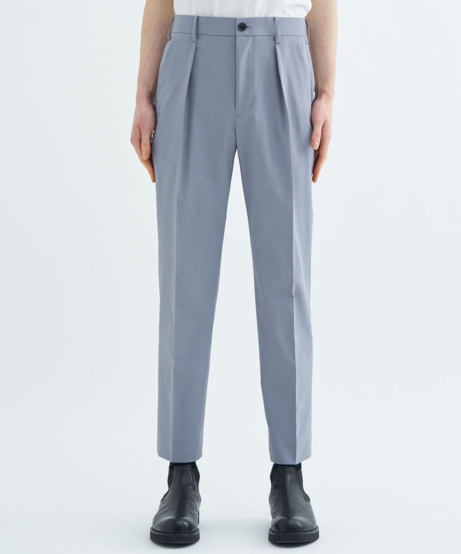 marka STUDIOUS別注 PLEATED WIDE TROUSERS S パンツ 驚き価格 Pleated