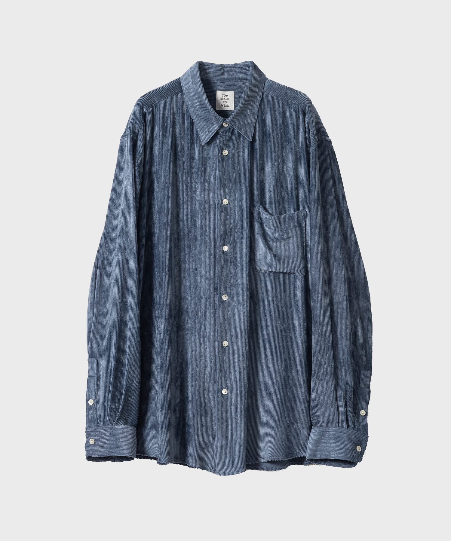 Corduroy Regullar Collar Shirt