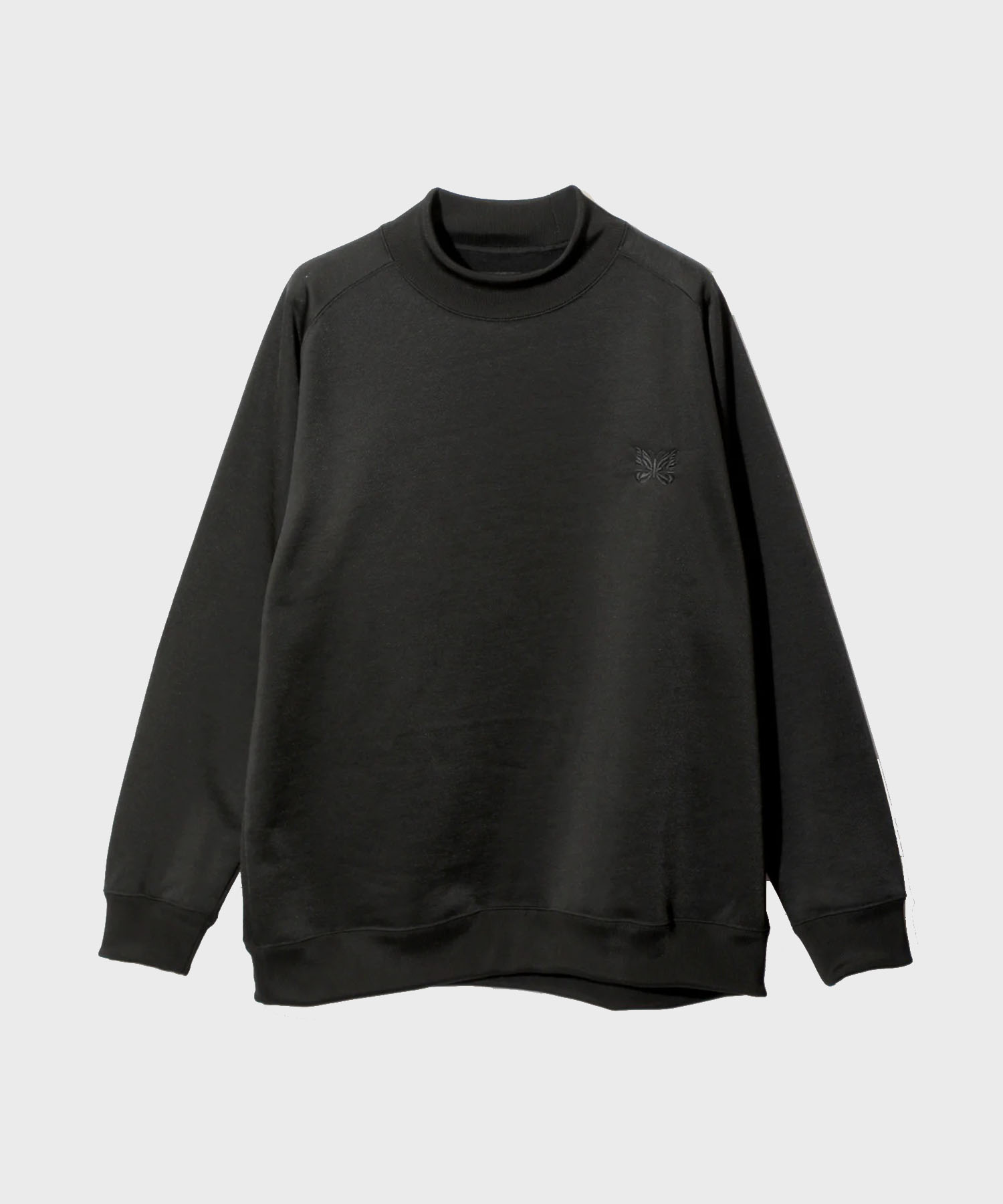 L/S Mock Neck Tee - C/PE Bright Jersey