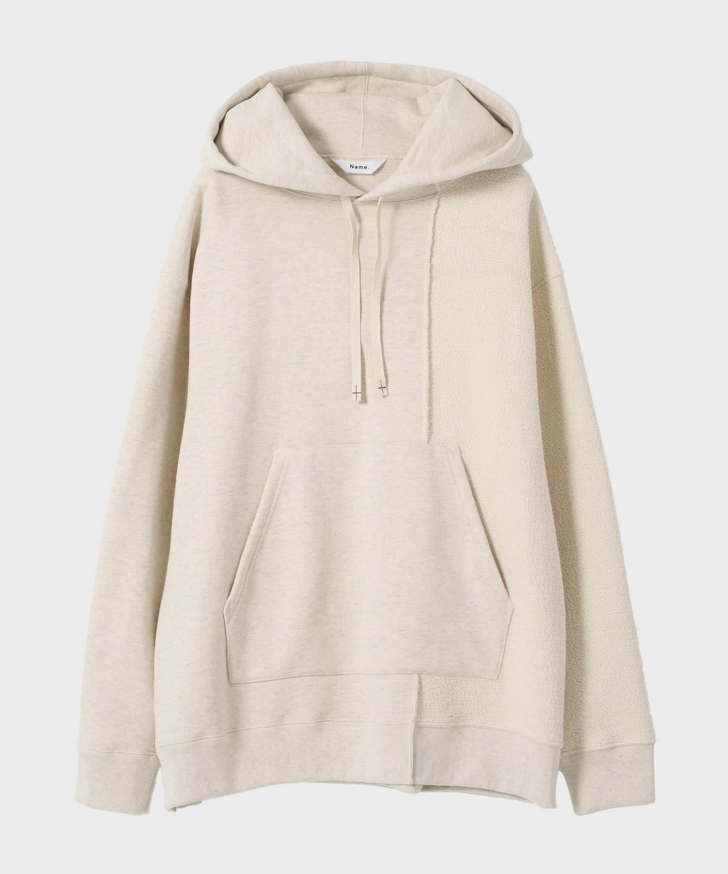 ASYMMETRIC SWEAT HOODIE