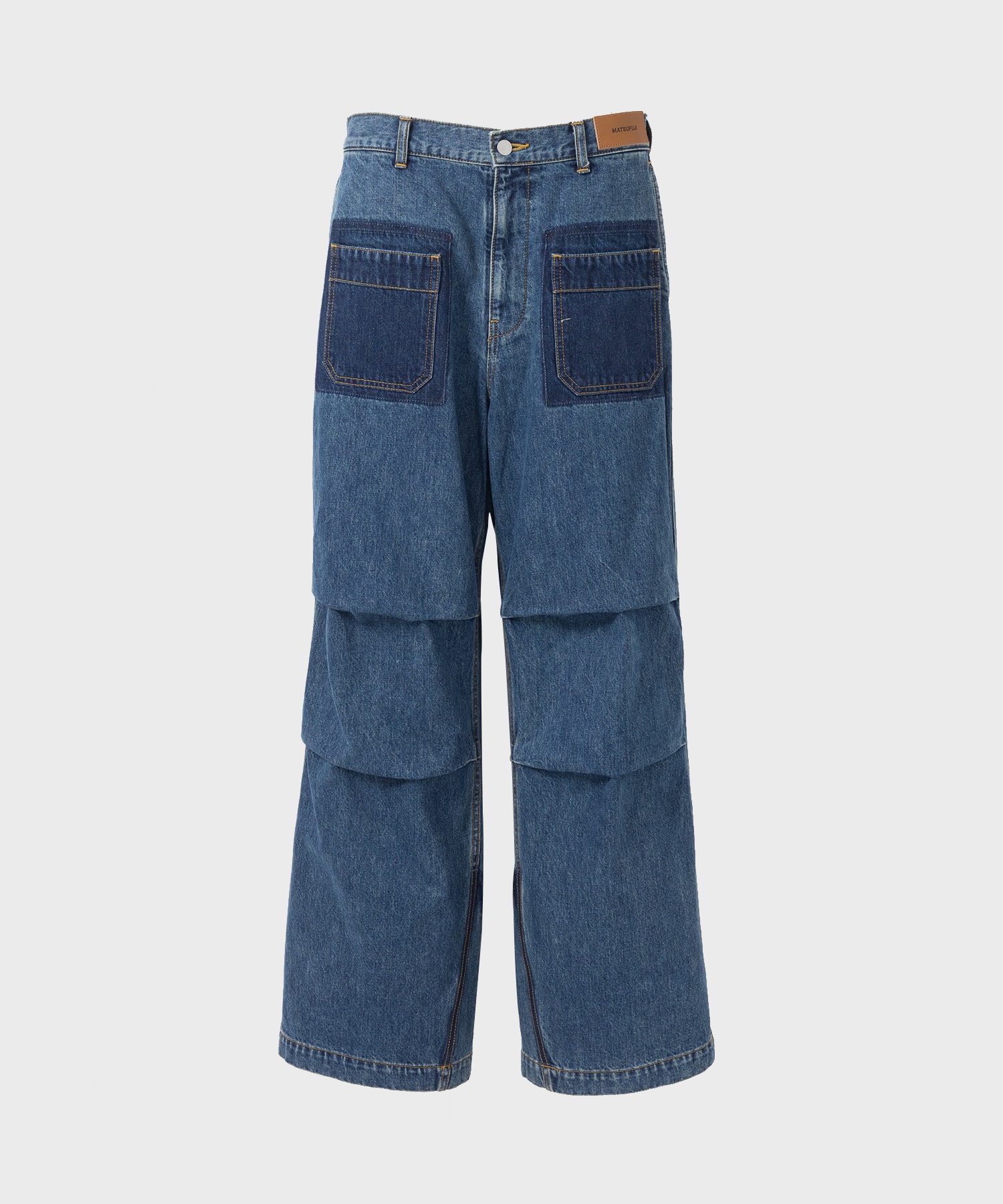 Denim Wide Trousers