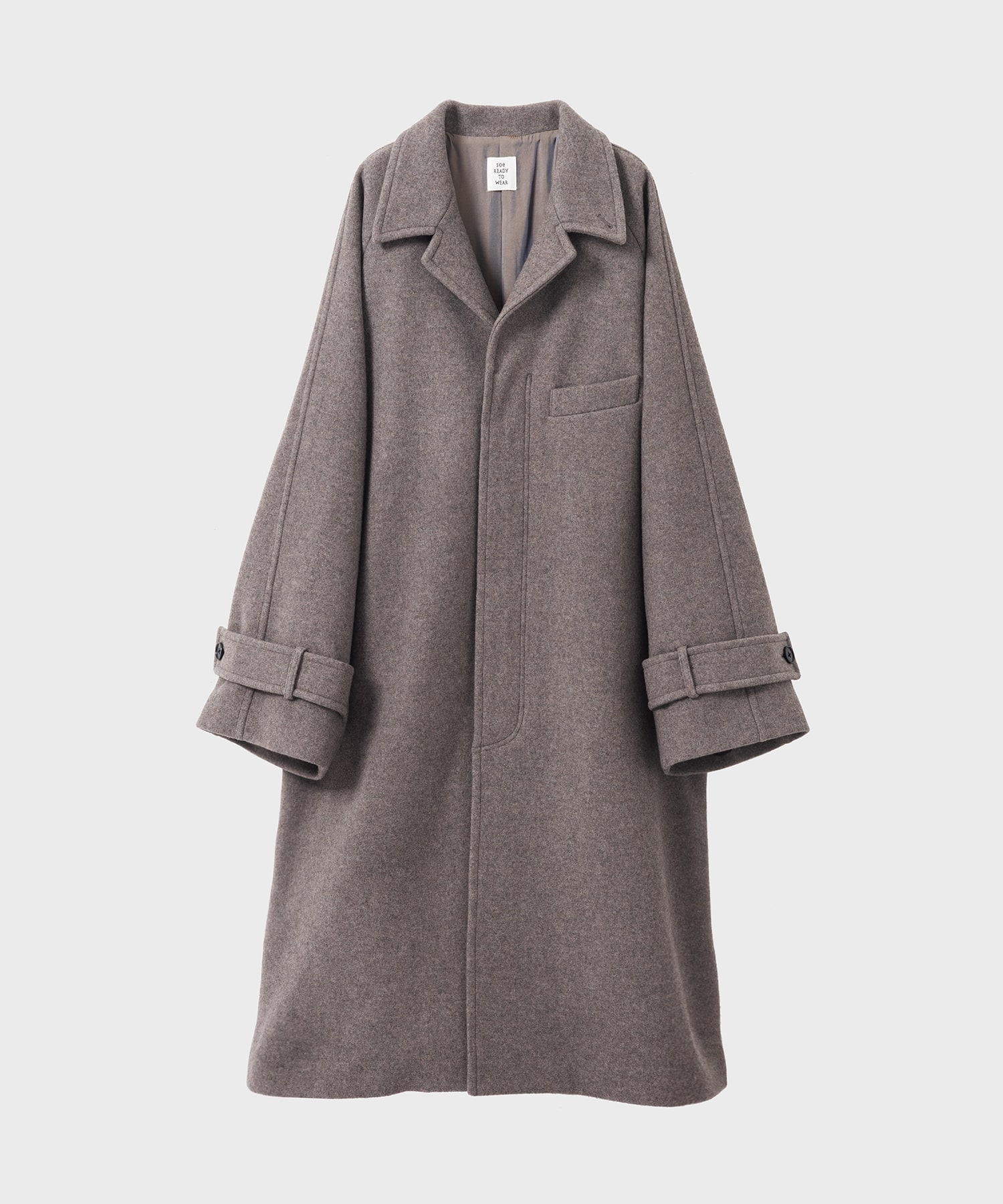 Baggy Sleeve Long Coat