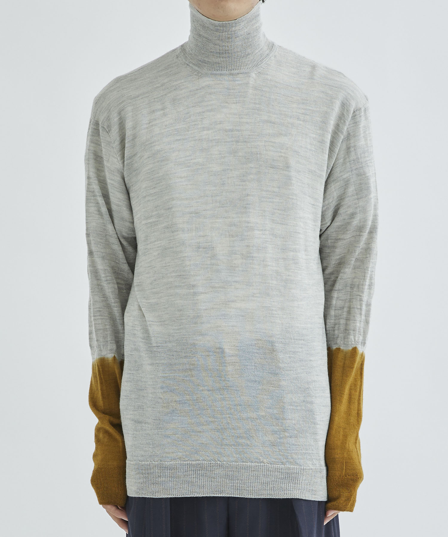 HIGH NECK PULL OVER KNIT